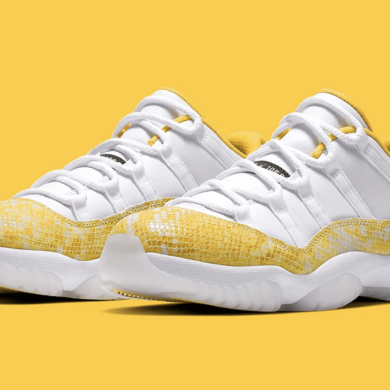 Air Jordan 11 WMNS Yellow Snakeskin Release Date