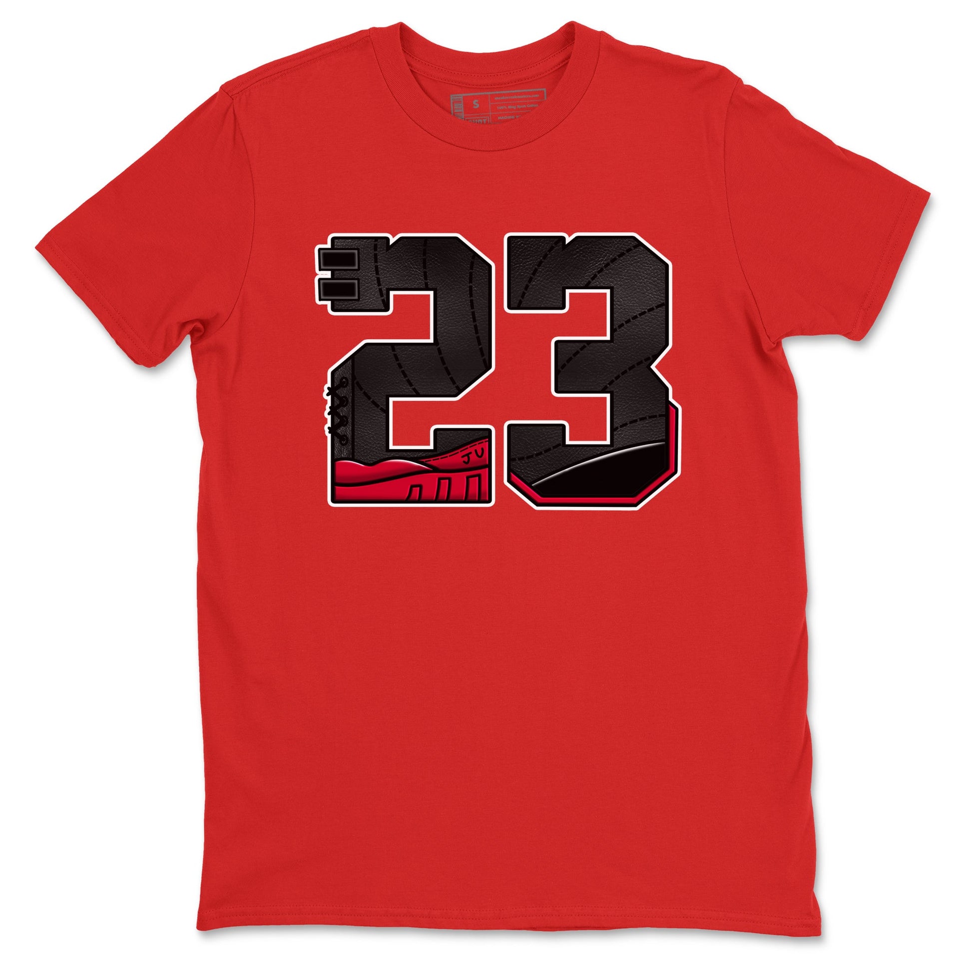 12s Flu Game shirts to match jordans 23 best t shirts to wear with jordans Air Jordan 12 Retro Flu Black and Varsity Red match shoes to clothes SNRT Sneaker Tees unisex cotton Red 2 shirts