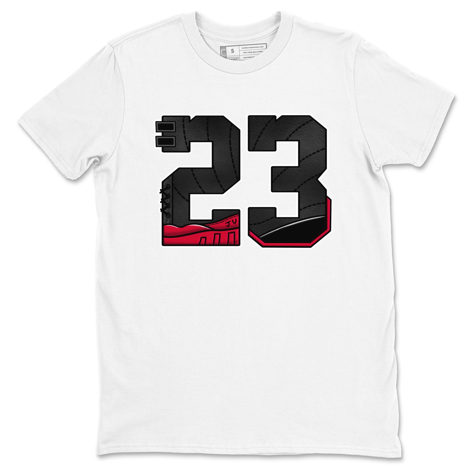 12s Flu Game shirts to match jordans 23 best t shirts to wear with jordans Air Jordan 12 Retro Flu Black and Varsity Red match shoes to clothes SNRT Sneaker Tees unisex cotton White 2 shirts