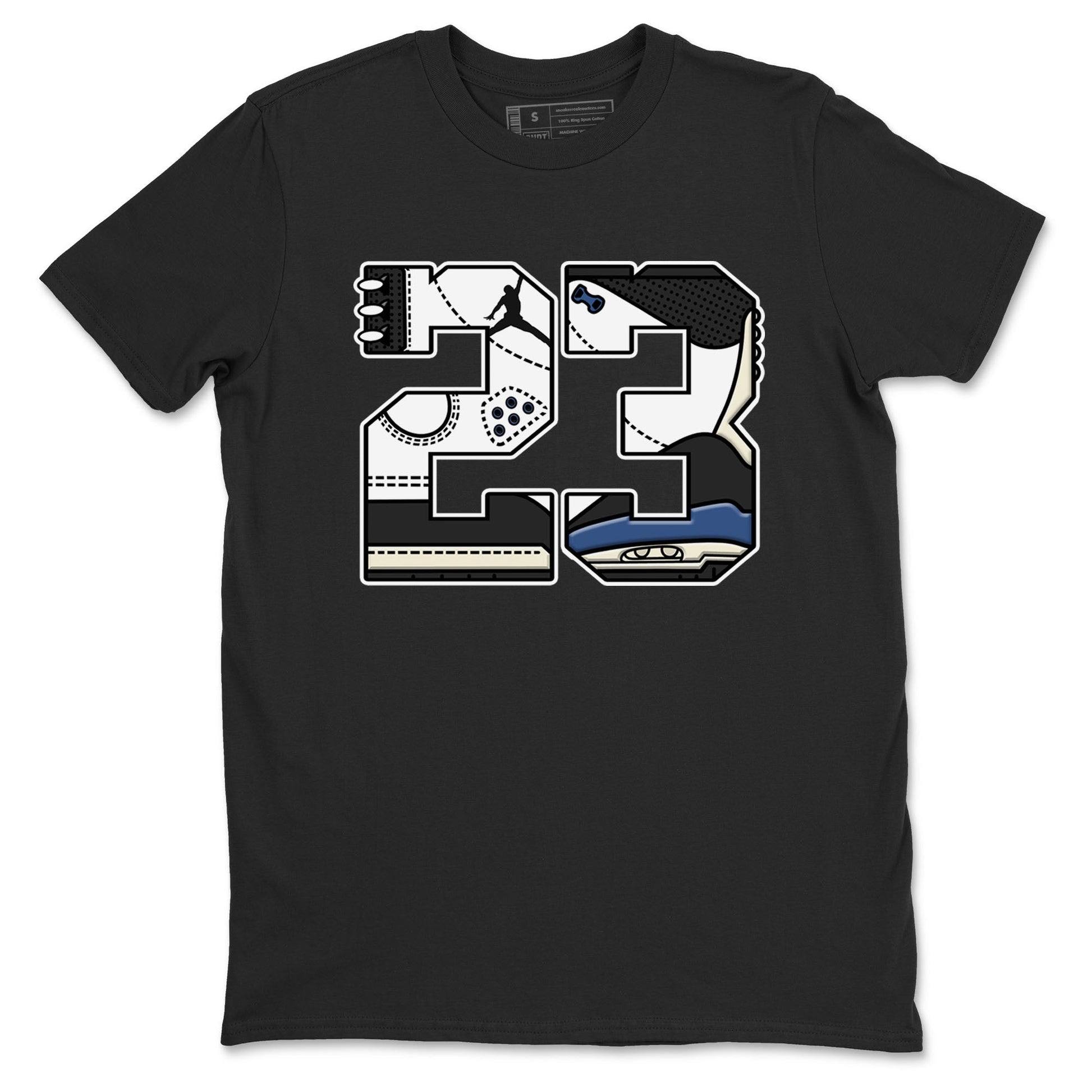 3s For The Love to match jordans 23 sneaker match tees A Ma Maniere x Air Jordan 3 Diffused Blue match shoes to clothes SNRT Sneaker Tees unisex cotton Black 2 shirts