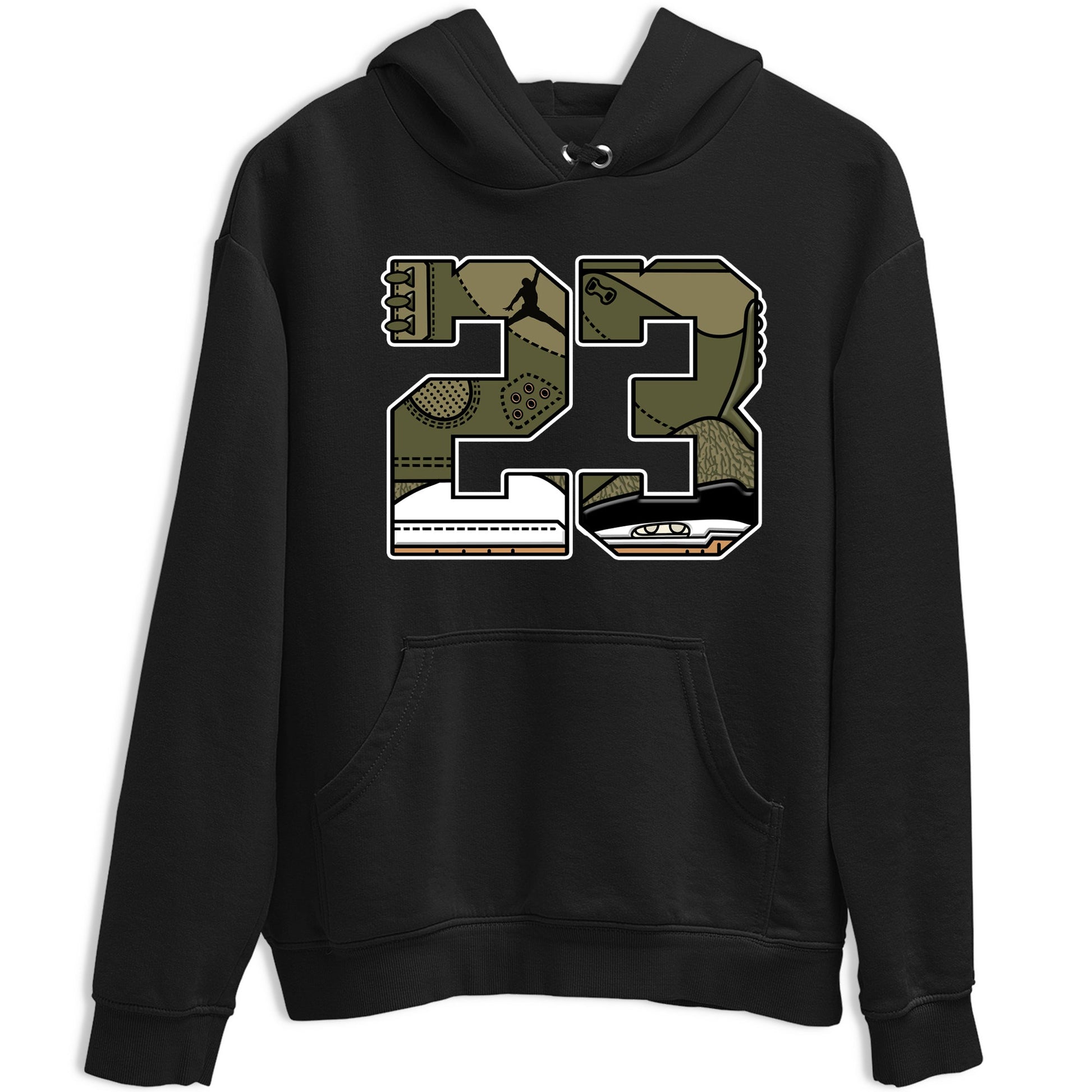 Sneaker Threads – Sneaker Threads To Match Air Jordan 3 Family Affair Shoes – 23 Tee Black 2