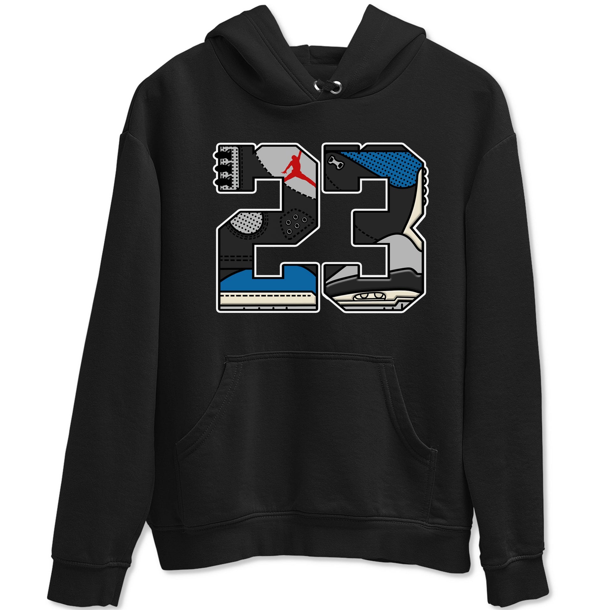23 sneaker match t-shirt styled to complete your fit with the Air Jordan 3 Rare Air sneakers, shown in Black 2.