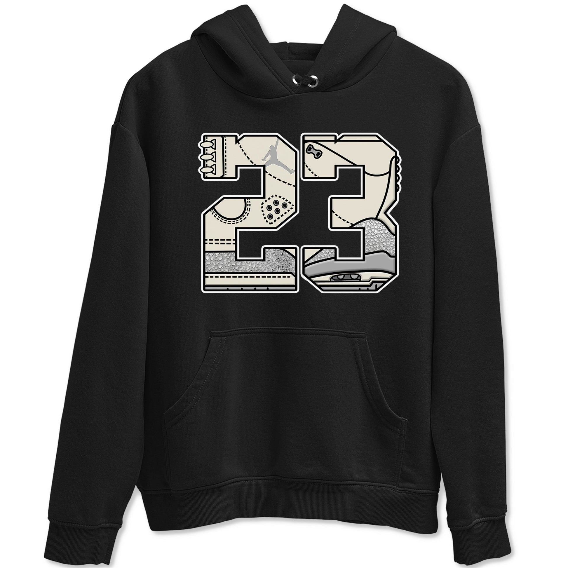 3s Sail and Cement Grey shirts to match jordans 23 sneaker match tees Air Jordan 3 Retro Sail and Cement Grey match shoes to clothes SNRT Sneaker Tees unisex cotton Black 2 shirts