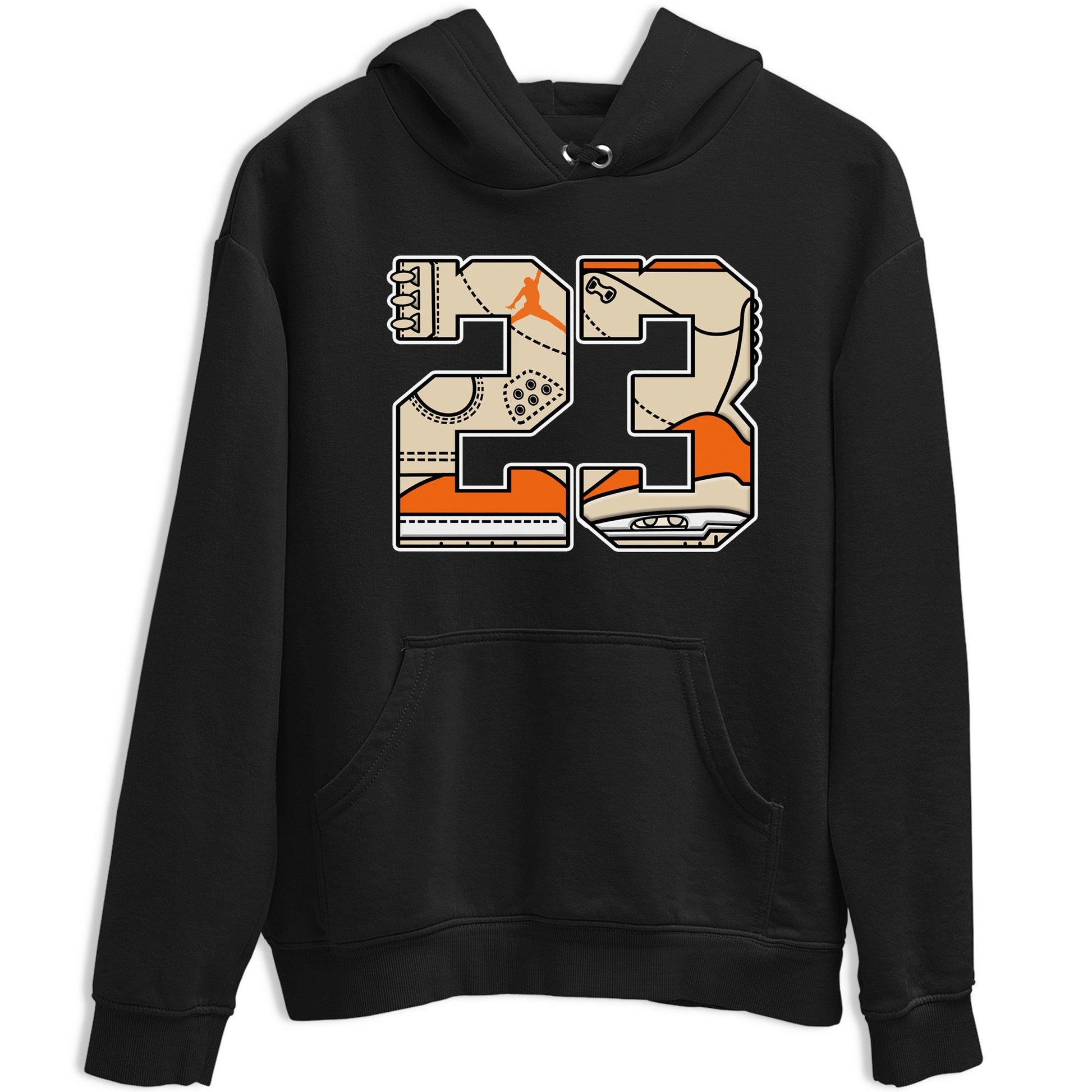 23 sneaker match t-shirt styled to complete your fit with the Air Jordan 3 Starfish sneakers, shown in Black 2.