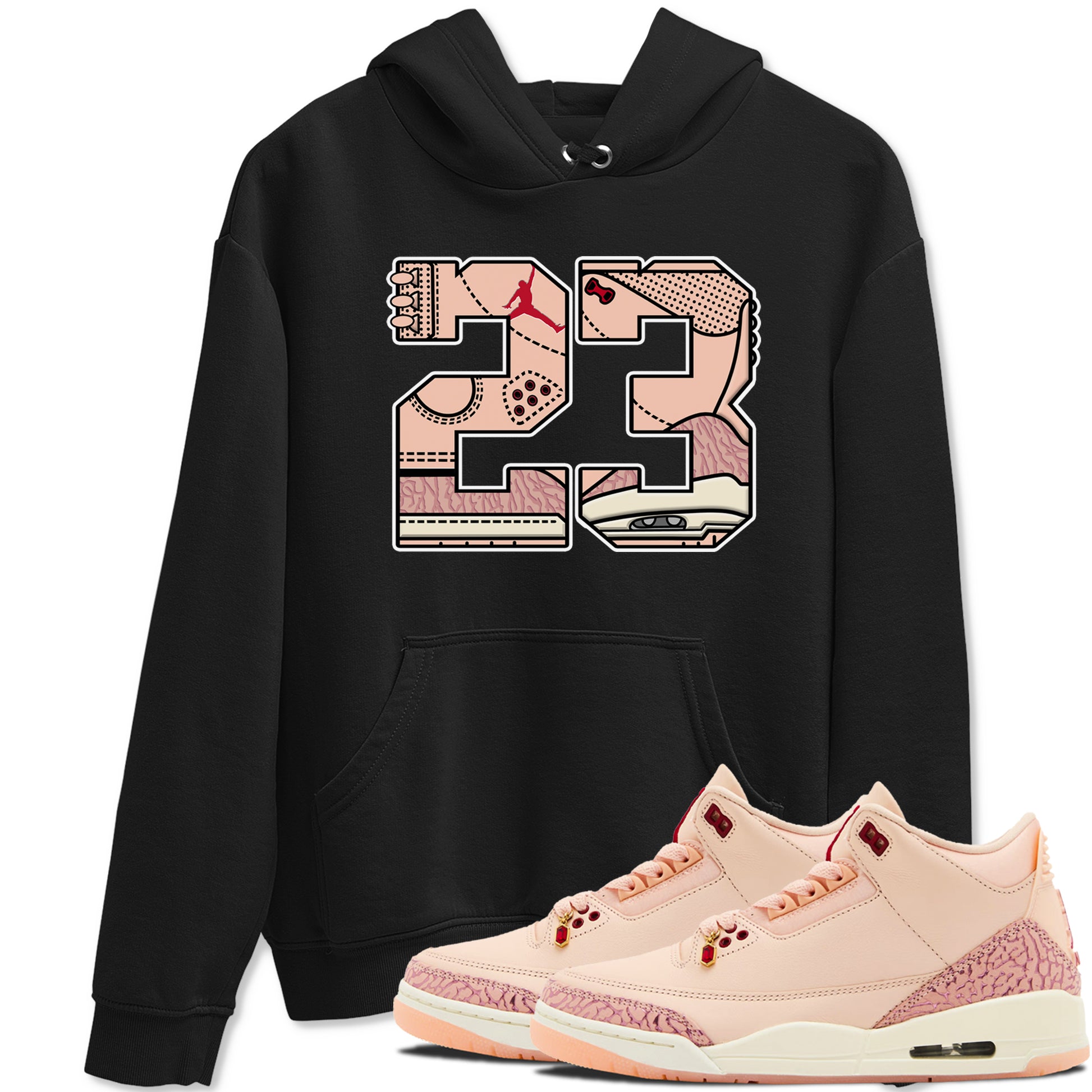 23 SNRT Sneaker Tees - Air Jordan 3 Valentines Day - SNRT Sneaker T-shirts
