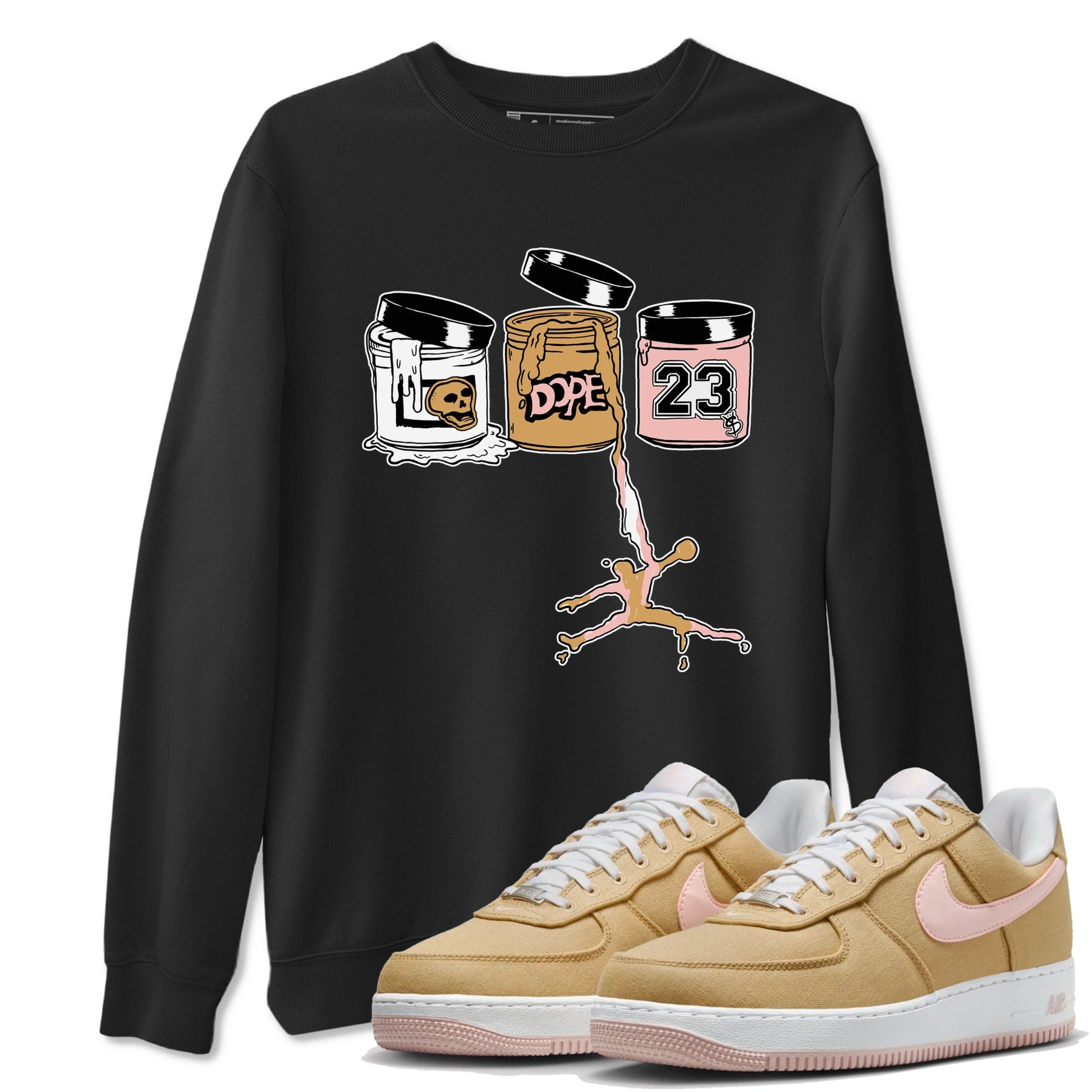 AF1 Linen shirts to match jordans Jordan Paint sneaker match tees Air Force 1 Linen match shoes to clothes SNRT Sneaker Tees unisex cotton Black 1 shirts
