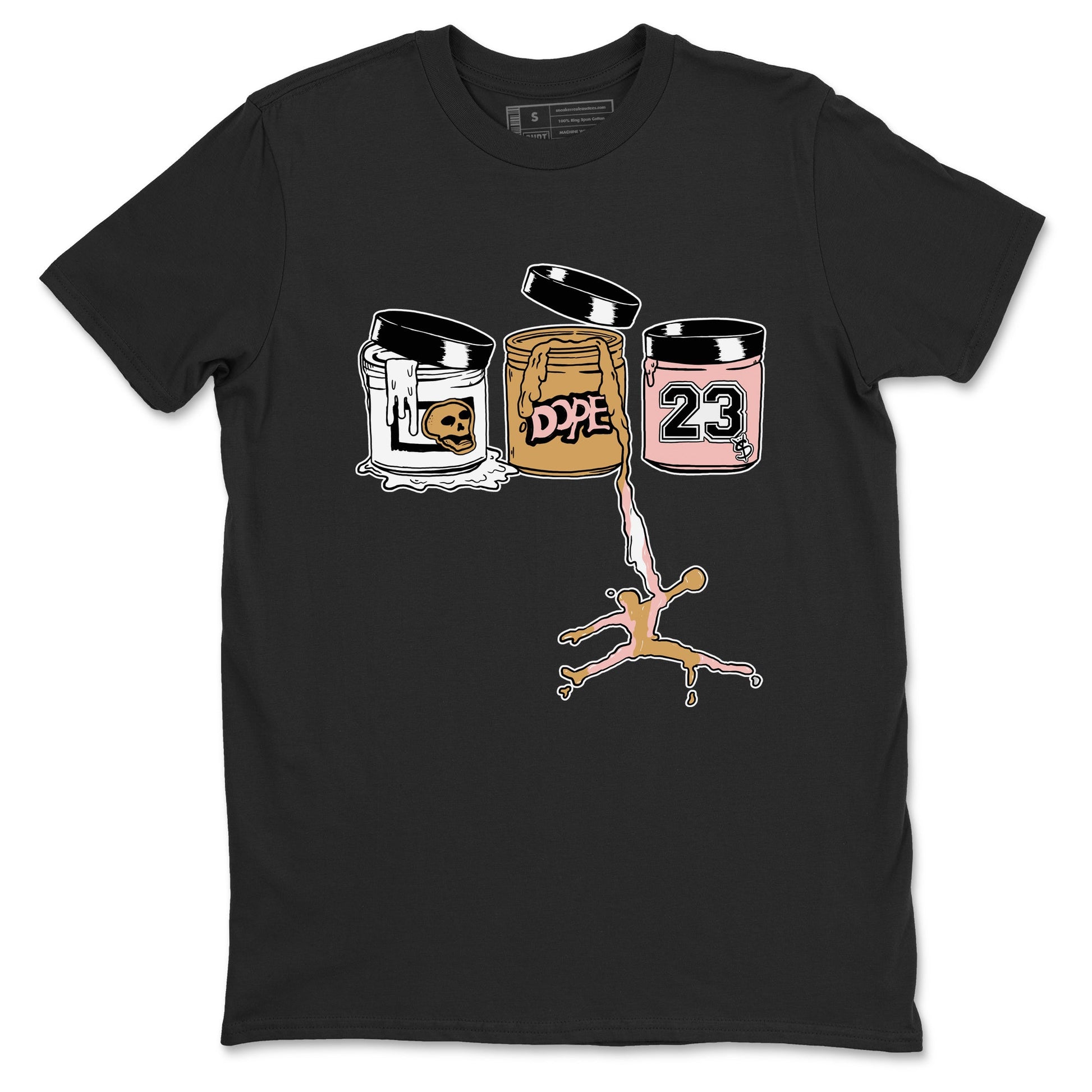 AF1 Linen shirts to match jordans Jordan Paint sneaker match tees Air Force 1 Linen match shoes to clothes SNRT Sneaker Tees unisex cotton Black 2 shirts