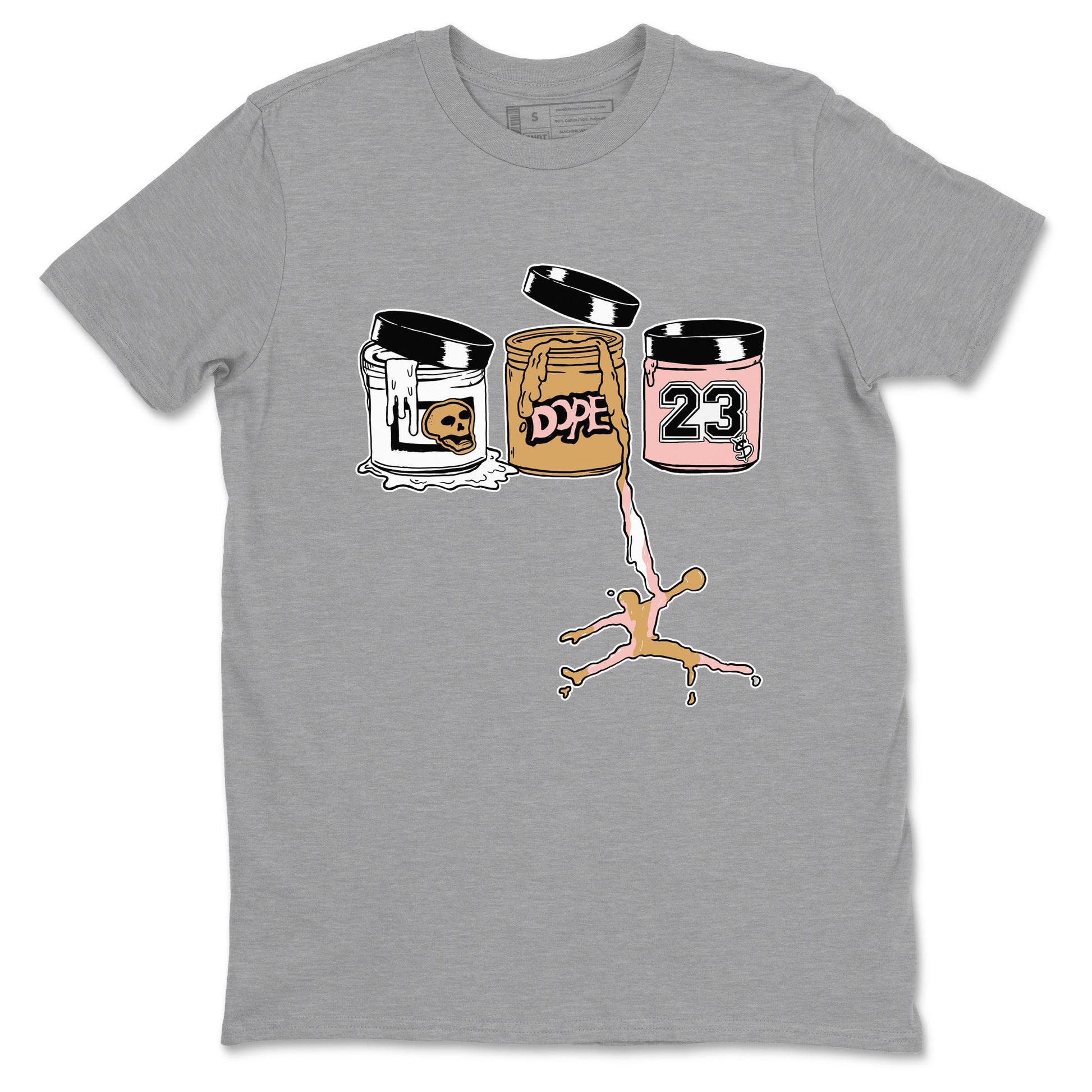 AF1 Linen shirts to match jordans Jordan Paint sneaker match tees Air Force 1 Linen match shoes to clothes SNRT Sneaker Tees unisex cotton Heather Grey 2 shirts