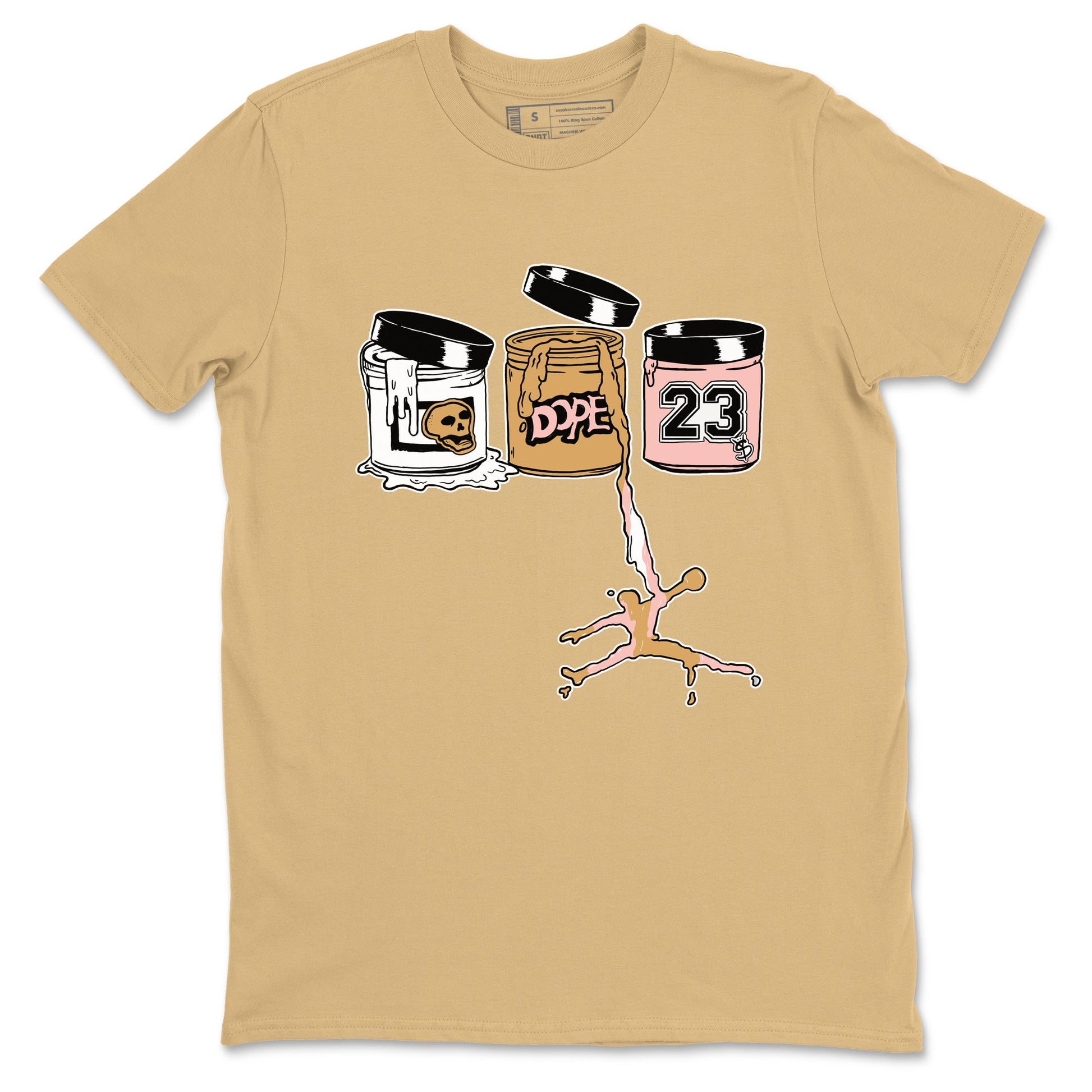 AF1 Linen shirts to match jordans Jordan Paint sneaker match tees Air Force 1 Linen match shoes to clothes SNRT Sneaker Tees unisex cotton Old Gold 2 shirts