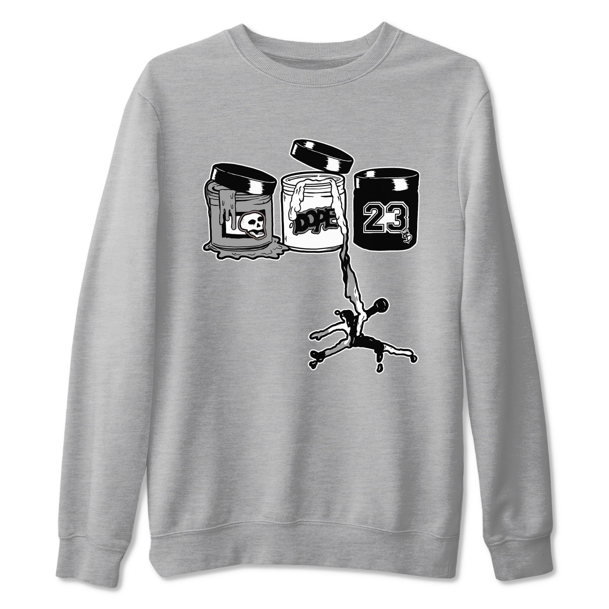 5s White Black shirts to match jordans Jordan Paint sneaker match tees Air Jordan 5 Retro White Black match shoes to clothes SNRT Sneaker Tees unisex cotton Heather Grey 2 shirts