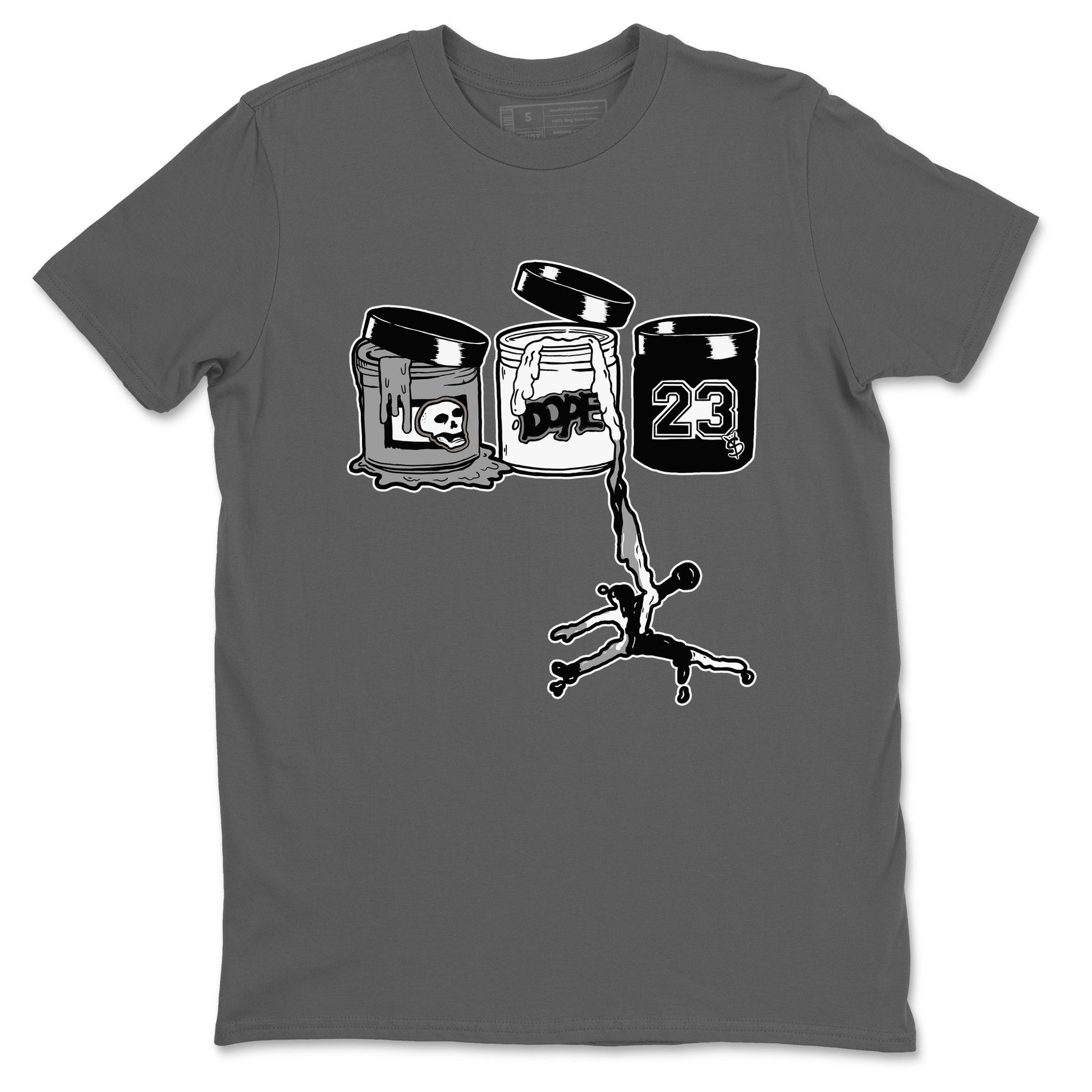 5s White Black shirts to match jordans Jordan Paint sneaker match tees Air Jordan 5 Retro White Black match shoes to clothes SNRT Sneaker Tees unisex cotton Cool Grey 2 shirts