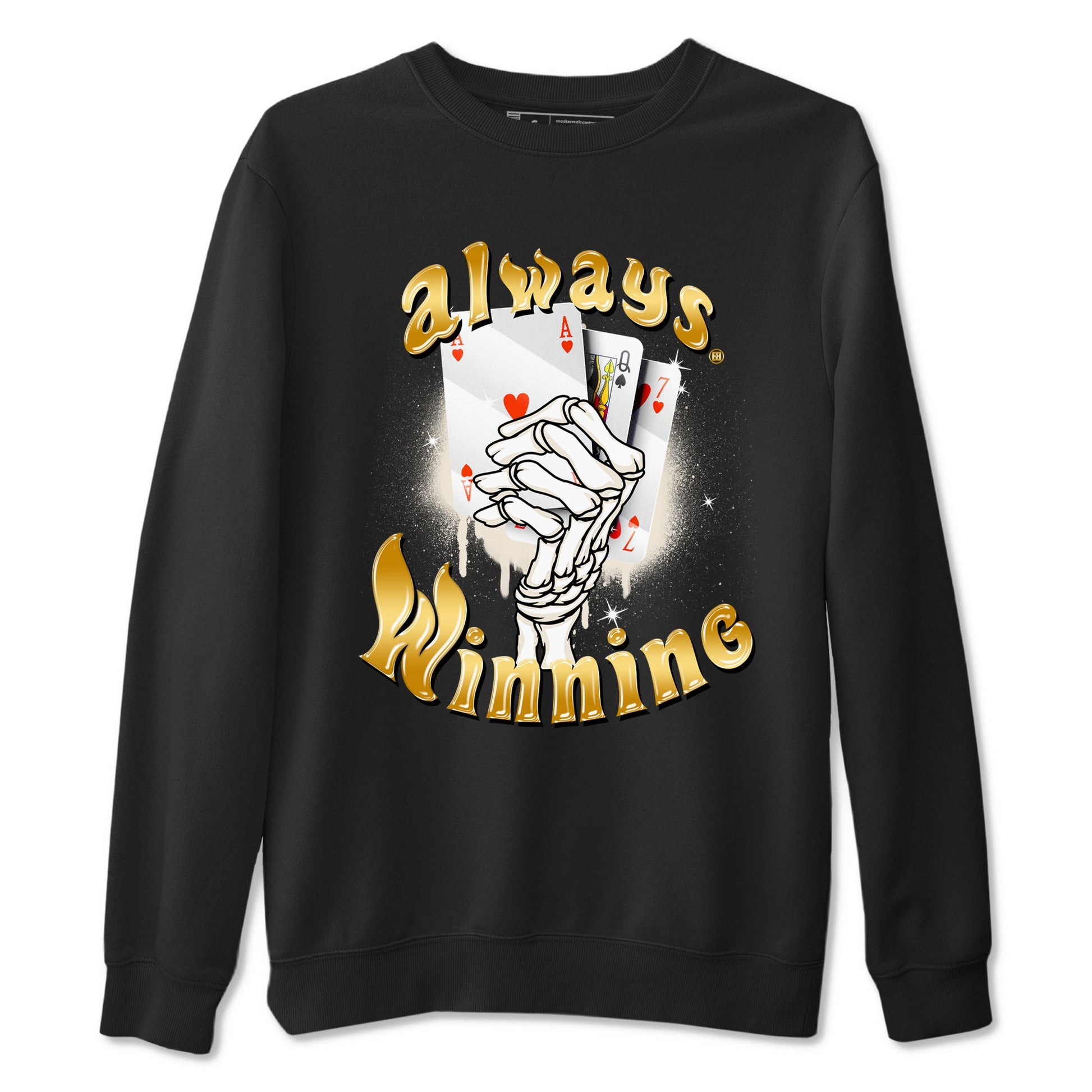 12s Phantom shirts to match jordans Always Winning sneaker match tees Air Jordan 12 WMNS Phantom match shoes to clothes SNRT Sneaker Tees unisex cotton Black 2 shirts
