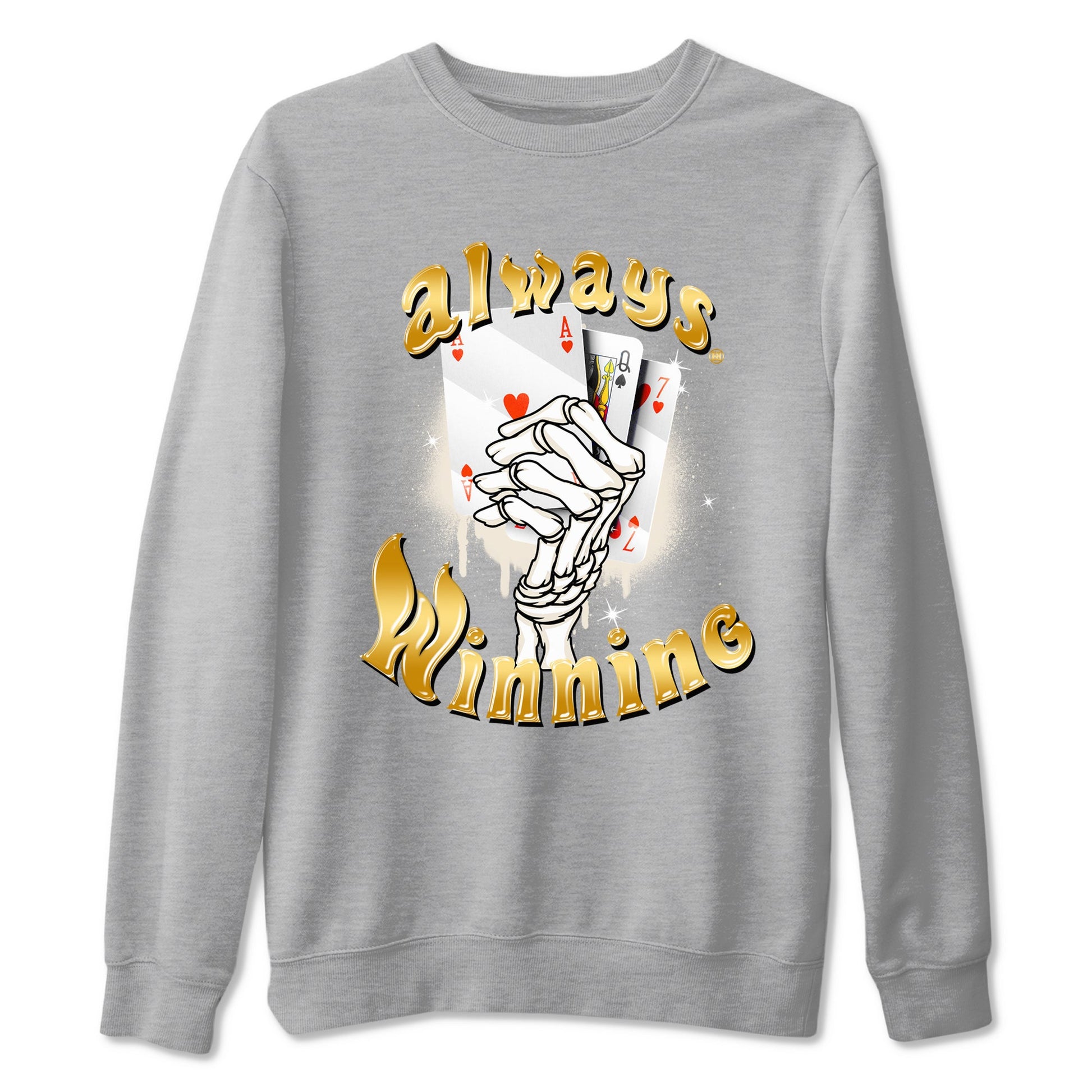 12s Phantom shirts to match jordans Always Winning sneaker match tees Air Jordan 12 WMNS Phantom match shoes to clothes SNRT Sneaker Tees unisex cotton Heather Grey 2 shirts