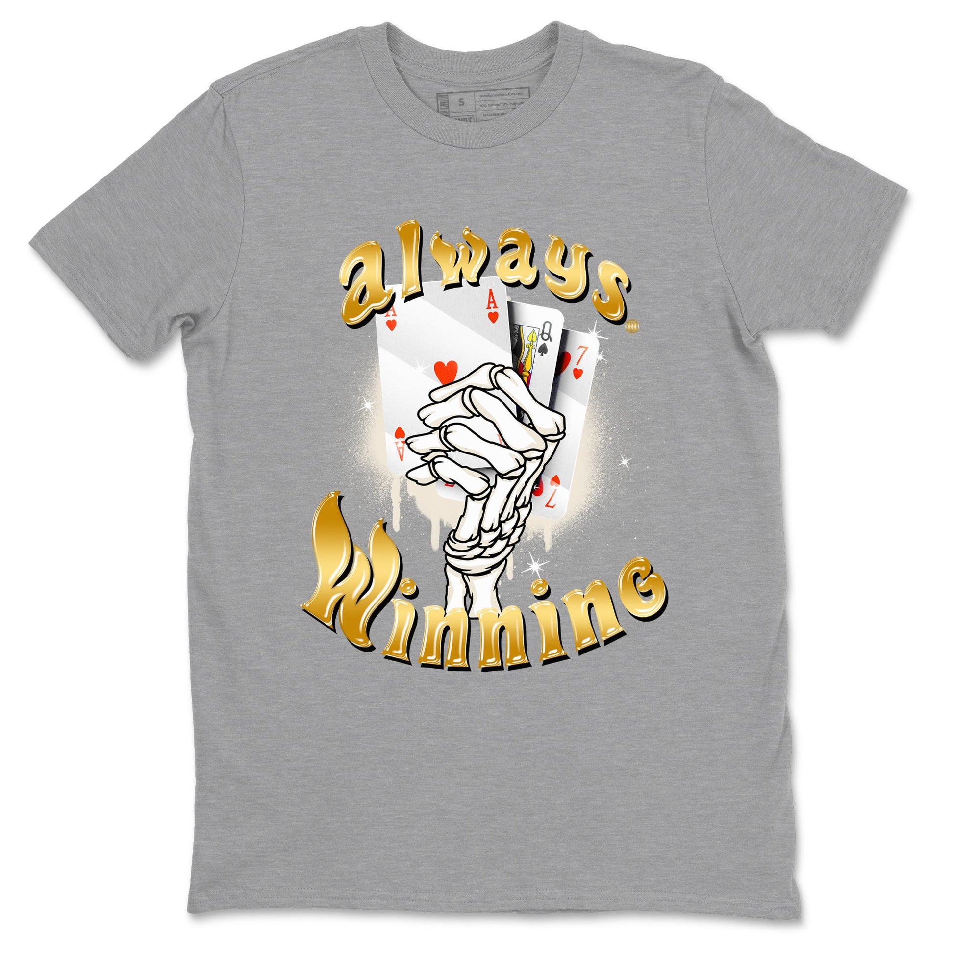12s Phantom shirts to match jordans Always Winning sneaker match tees Air Jordan 12 WMNS Phantom match shoes to clothes SNRT Sneaker Tees unisex cotton Heather Grey 2 shirts