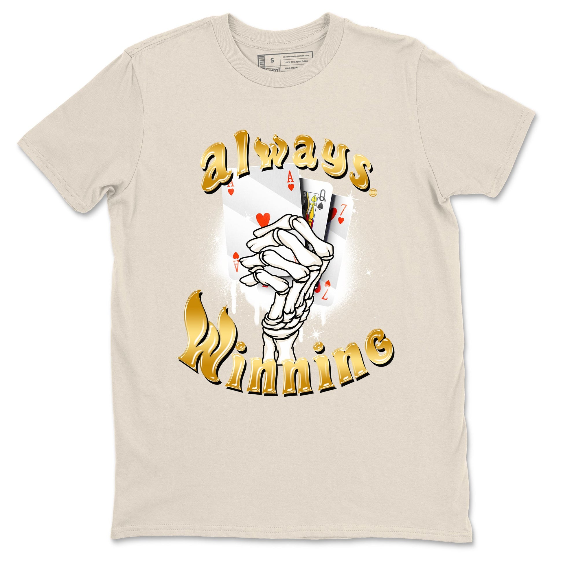 12s Phantom shirts to match jordans Always Winning sneaker match tees Air Jordan 12 WMNS Phantom match shoes to clothes SNRT Sneaker Tees unisex cotton Natural 2 shirts