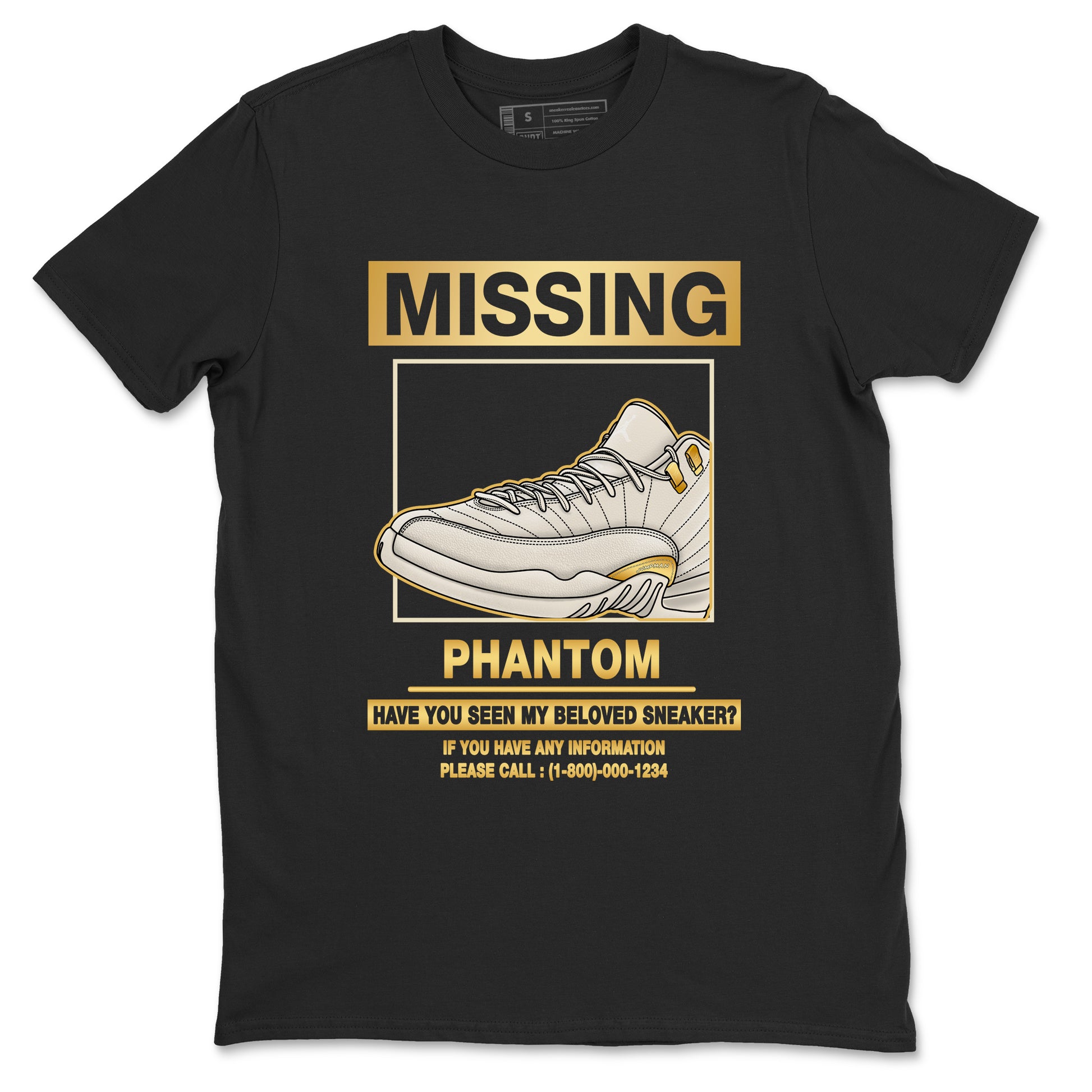 Missing Sneaker SNRT Sneaker Tees - Air Jordan 12 Phantom - SNRT Sneaker T-shirts