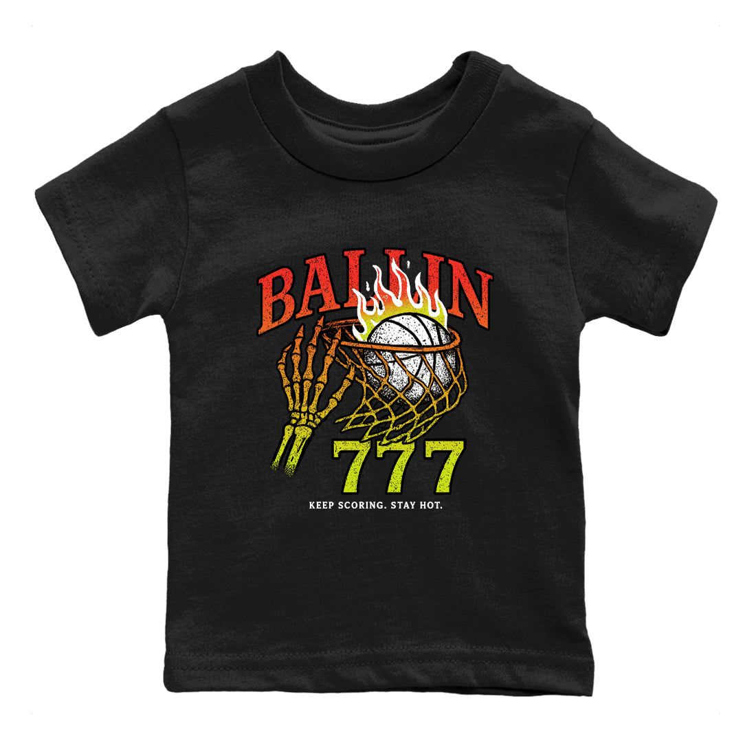 Sneaker Threads – Sneaker Tees To Match Nike JA 3 Under The Christmas Tree – Ballin 777 Youth Graphic Tee Black 2. Perfect for Jordan releases 2025 colorways. Perfect for Ja Morant sneaker releases and Christmas 2025 colorways.