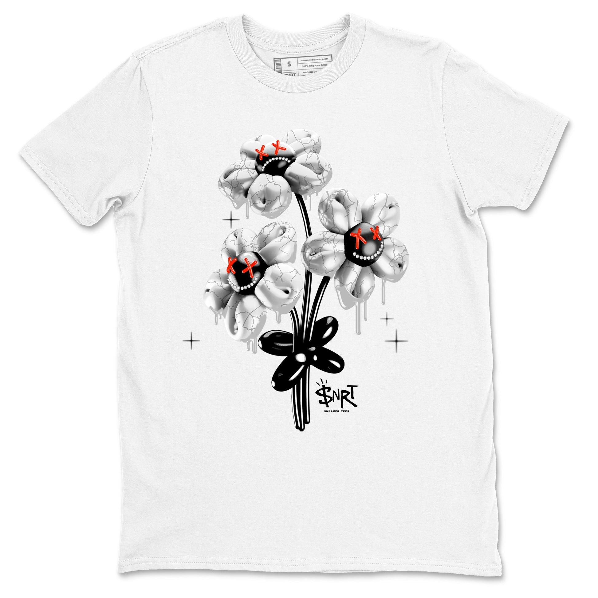 Foams One Jin shirts to match jordans Balloon Bouquet sneaker match tees Air Foamposite One Jin match shoes to clothes SNRT Sneaker Tees unisex cotton White 2 shirts