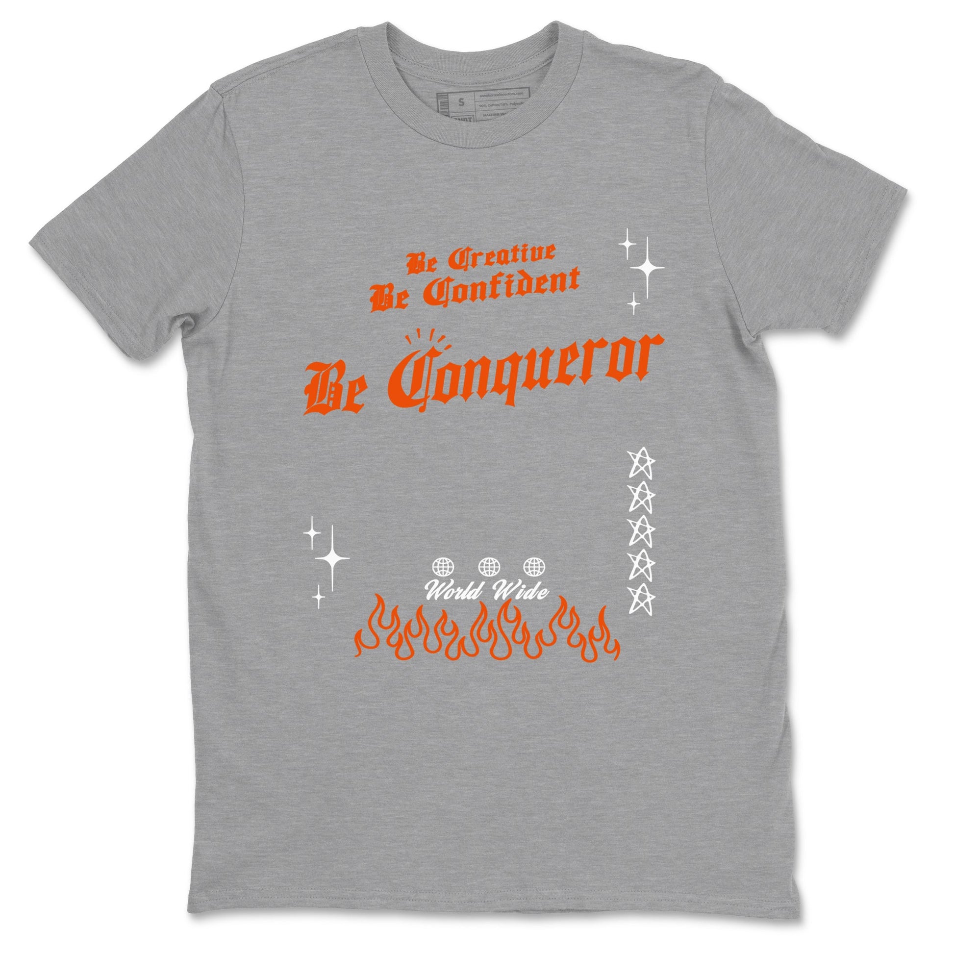 Air Max 1 OG '86 'Summit White and Cosmic Clay shirts to match jordans Be Conqueror sneaker match tees Air Max 1 Cosmic Clay match shoes to clothes SNRT Sneaker Tees unisex cotton Heather Grey 2 shirts
