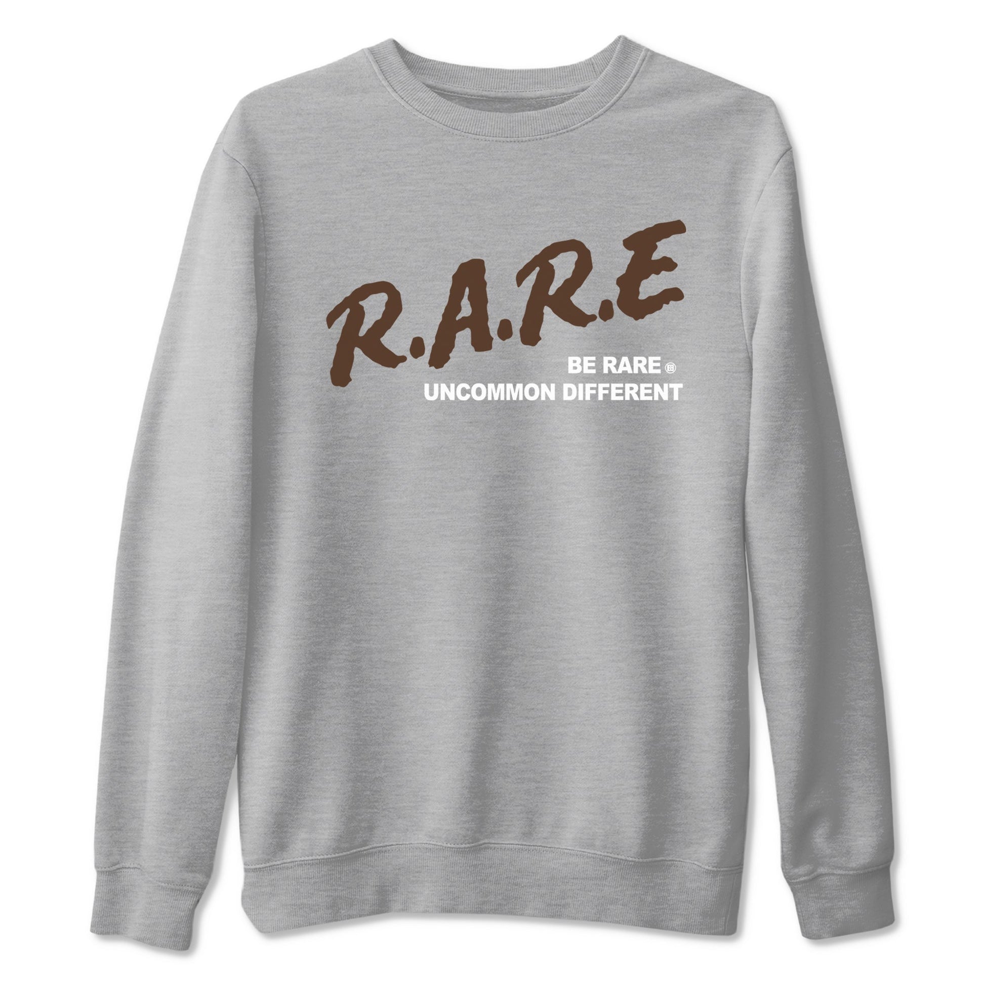 12s Baroque Brown shirts to match jordans Be Rare Uncommon Different sneaker match tees Air Jordan 12 Baroque Brown match shoes to clothes SNRT Sneaker Tees unisex cotton Heather Grey 2 shirts