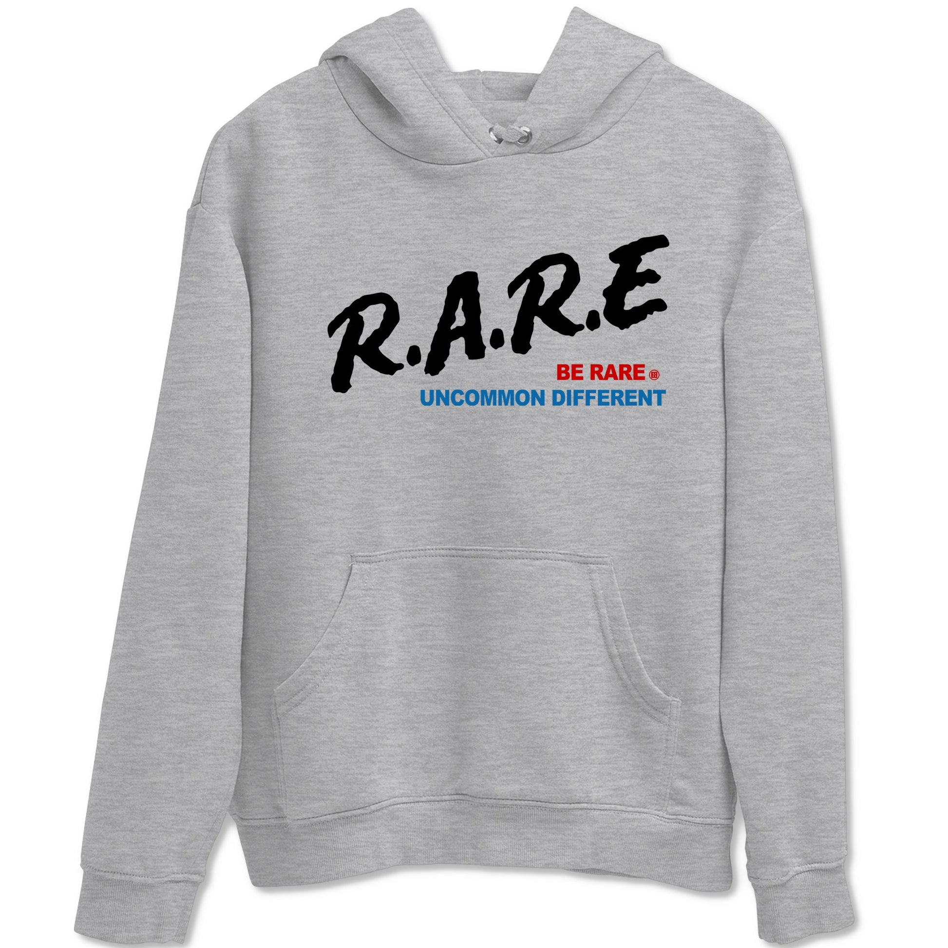 Be Rare Uncommon Different sneaker match t-shirt styled to complete your fit with the Air Jordan 3 Rare Air sneakers, shown in Heather Grey 2.