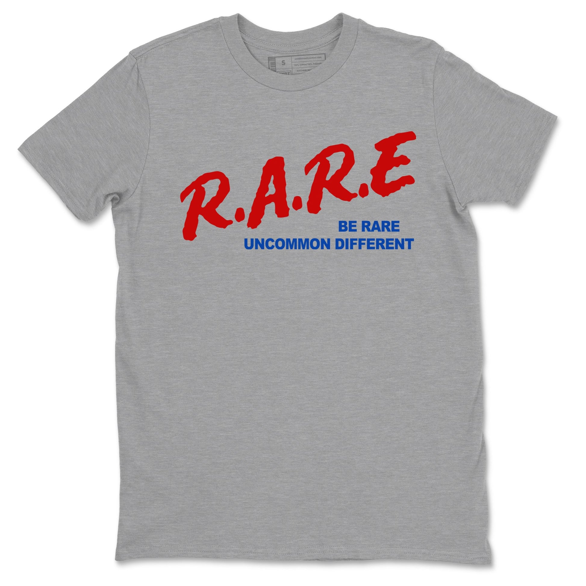 4s Rare Air shirts to match jordans Be Rare Uncommon Different sneaker match tees Air Jordan 4 Rare Air match shoes to clothes SNRT Sneaker Tees unisex cotton Heather Grey 2 shirts