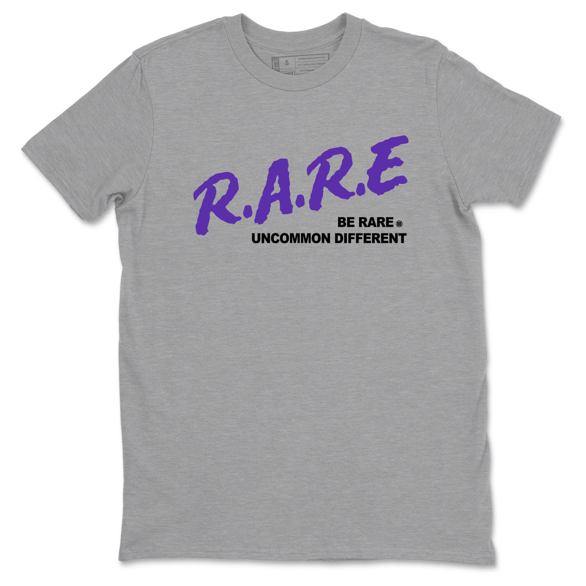 Sneaker Threads – Sneaker Tees To Match Nike KB 9 Hyper Grape – Be Rare Uncommon Different Graphic Tee Heather Grey 2. Perfect for Jordan releases 2025 colorways. Perfect for purple basketball sneaker releases and legacy-inspired colorways for 2025 hoopers.