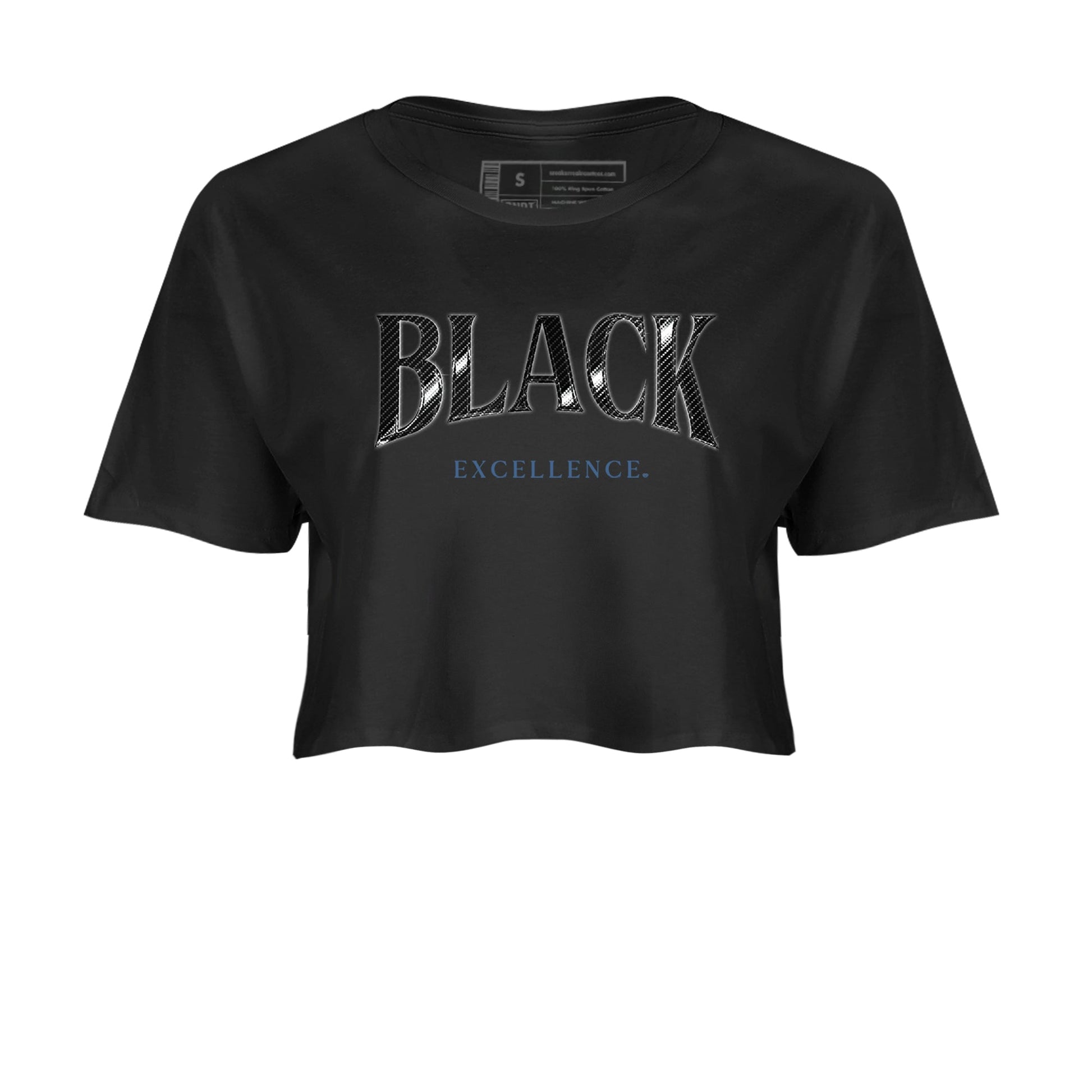 Basketball Graphic Tee – Sneaker Tees To Match Air Foamposite One Carbon Fiber – Black Excellence Crop Tee Black 2. Perfect for Foamposite releases 2025 colorways.