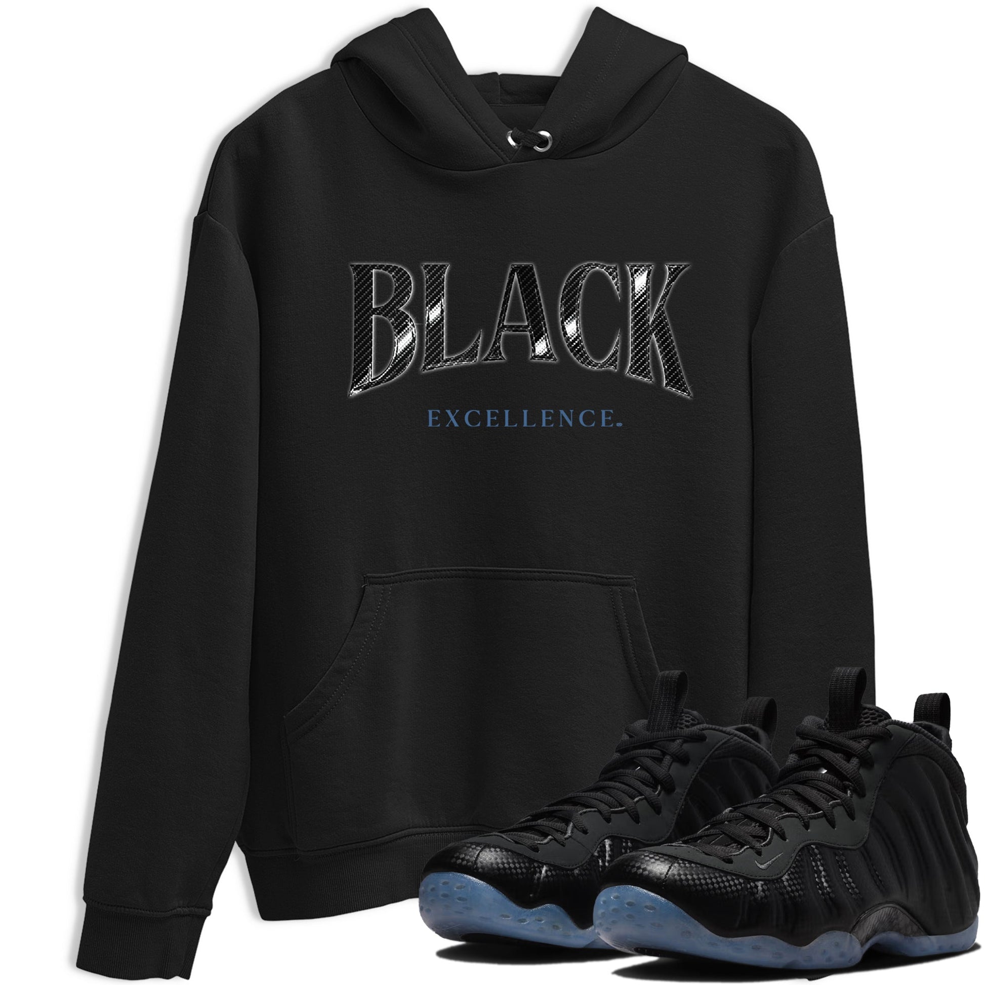 Basketball Graphic Tee – Sneaker Tees To Match Air Foamposite One Carbon Fiber – Black Excellence Graphic Tee Black 1. Perfect for Foamposite releases 2025 colorways.