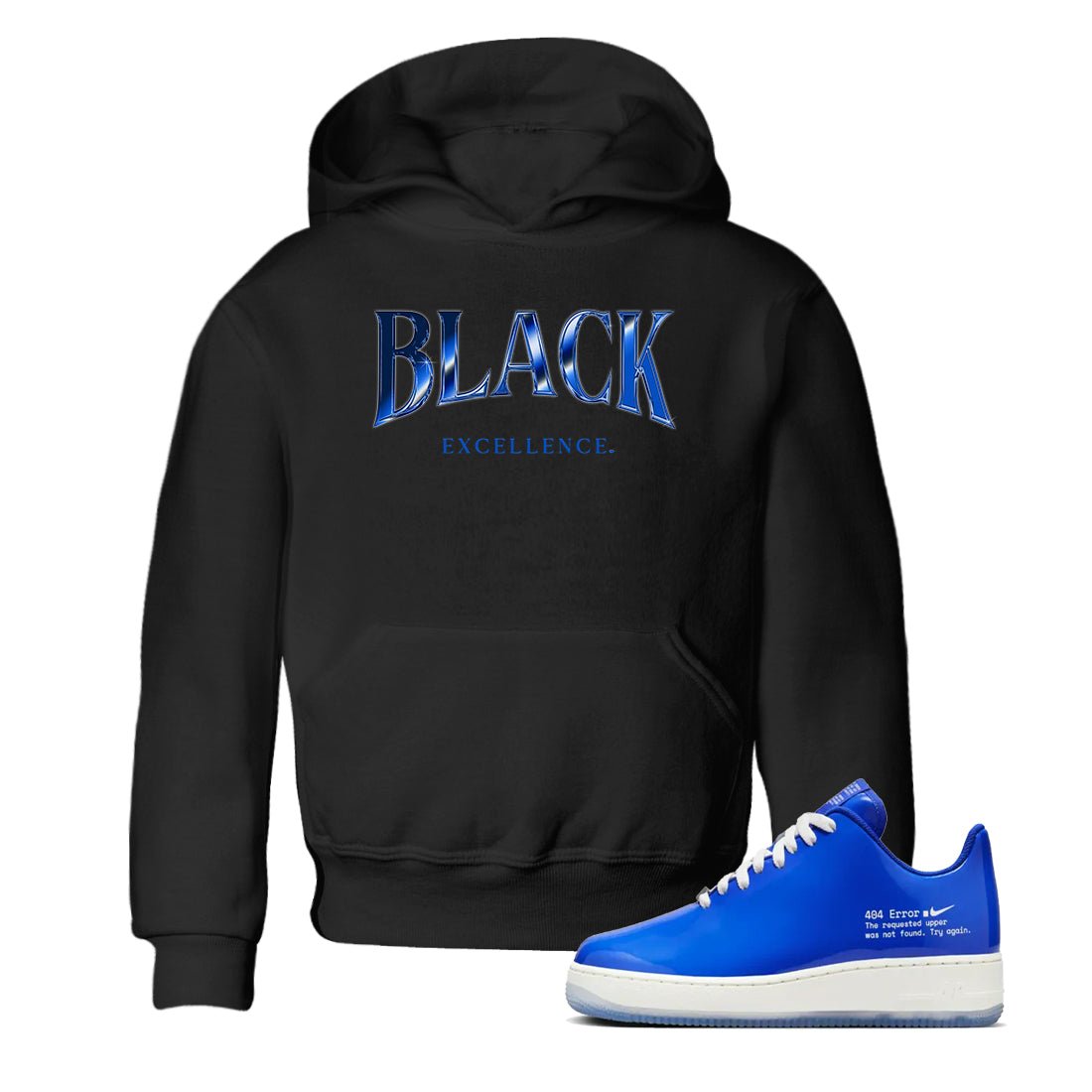 Air Force 1 404 Error shirt to match jordans Black Excellence sneaker tees Air Force 1 404 Error SNRT sneaker release tees baby toddler Black 1 cotton Shirt