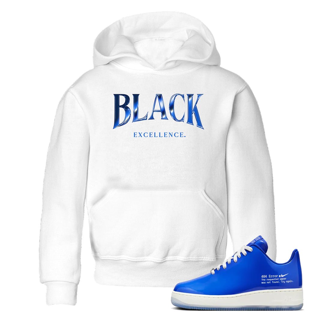 Air Force 1 404 Error shirt to match jordans Black Excellence sneaker tees Air Force 1 404 Error SNRT sneaker release tees baby toddler White 1 cotton Shirt