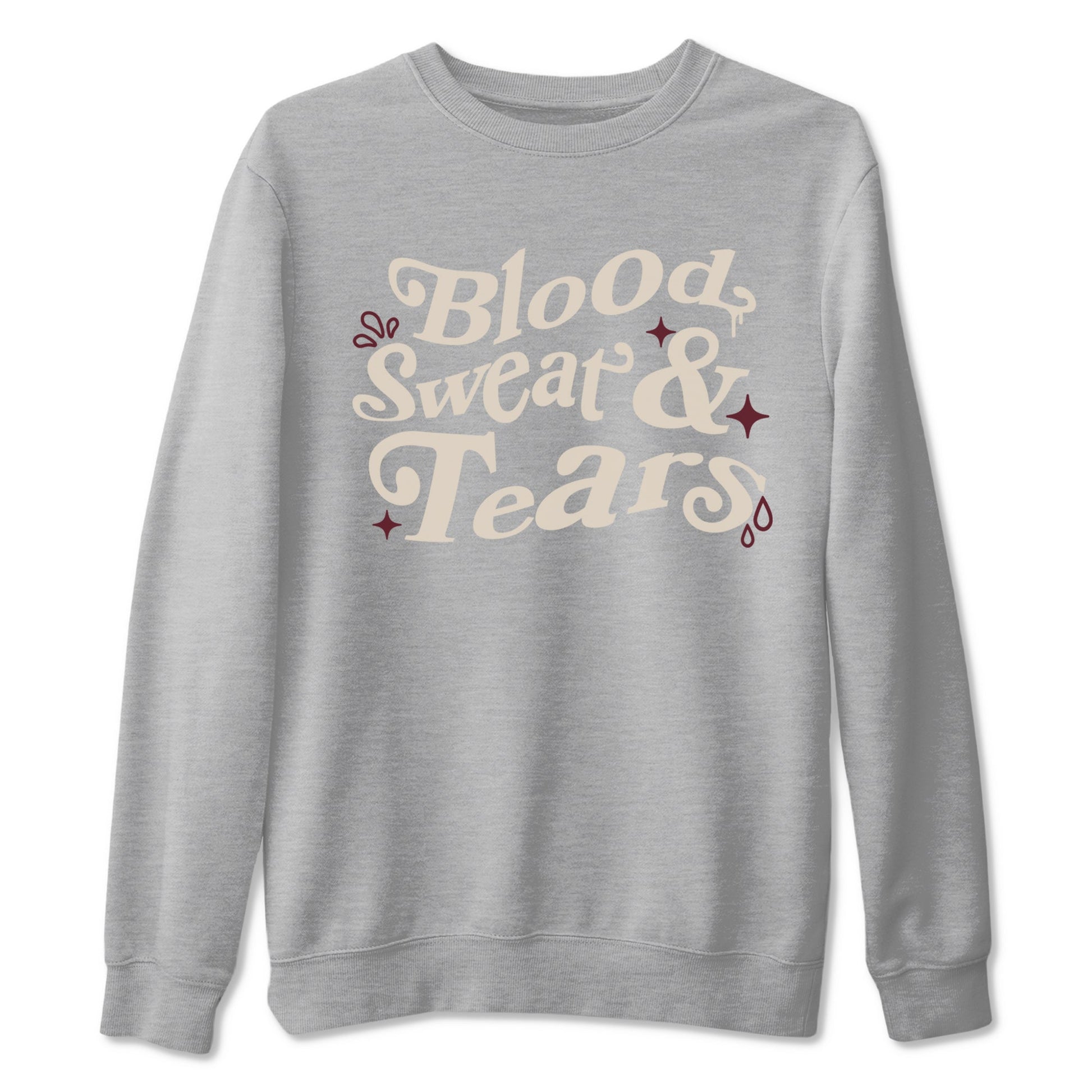 4s A Ma Maniere x Fossil Stone shirts to match jordans Blood Sweat Tears sneaker match tees Air Jordan 4 A Ma Maniere x Fossil Stone match shoes to clothes SNRT Sneaker Tees unisex cotton Heather Grey 2 shirts