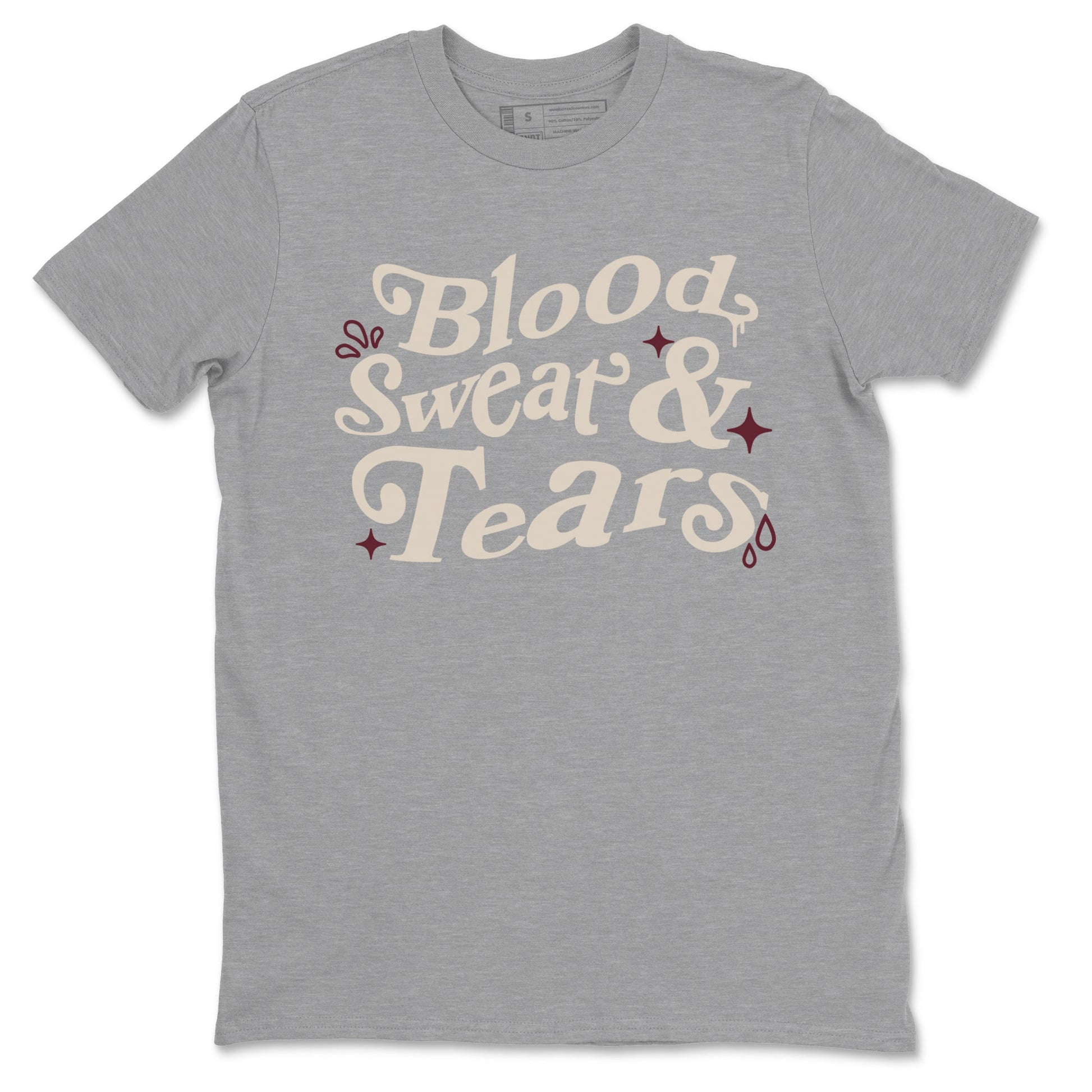 4s A Ma Maniere x Fossil Stone shirts to match jordans Blood Sweat Tears sneaker match tees Air Jordan 4 A Ma Maniere x Fossil Stone match shoes to clothes SNRT Sneaker Tees unisex cotton Heather Grey 2 shirts