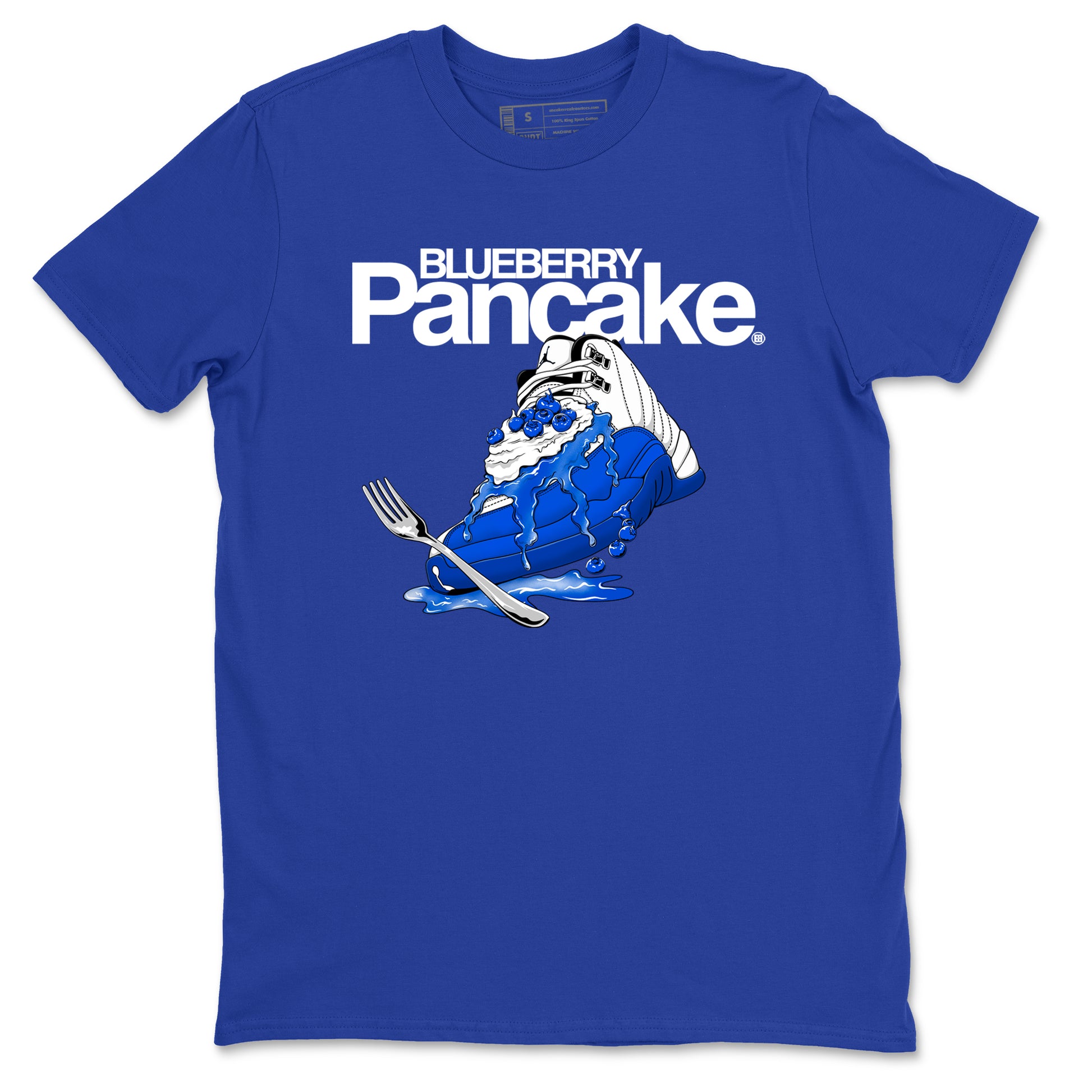 Blueberry Pancake SNRT Sneaker Tees - Air Jordan 12 Blueberry - SNRT Sneaker T-shirts