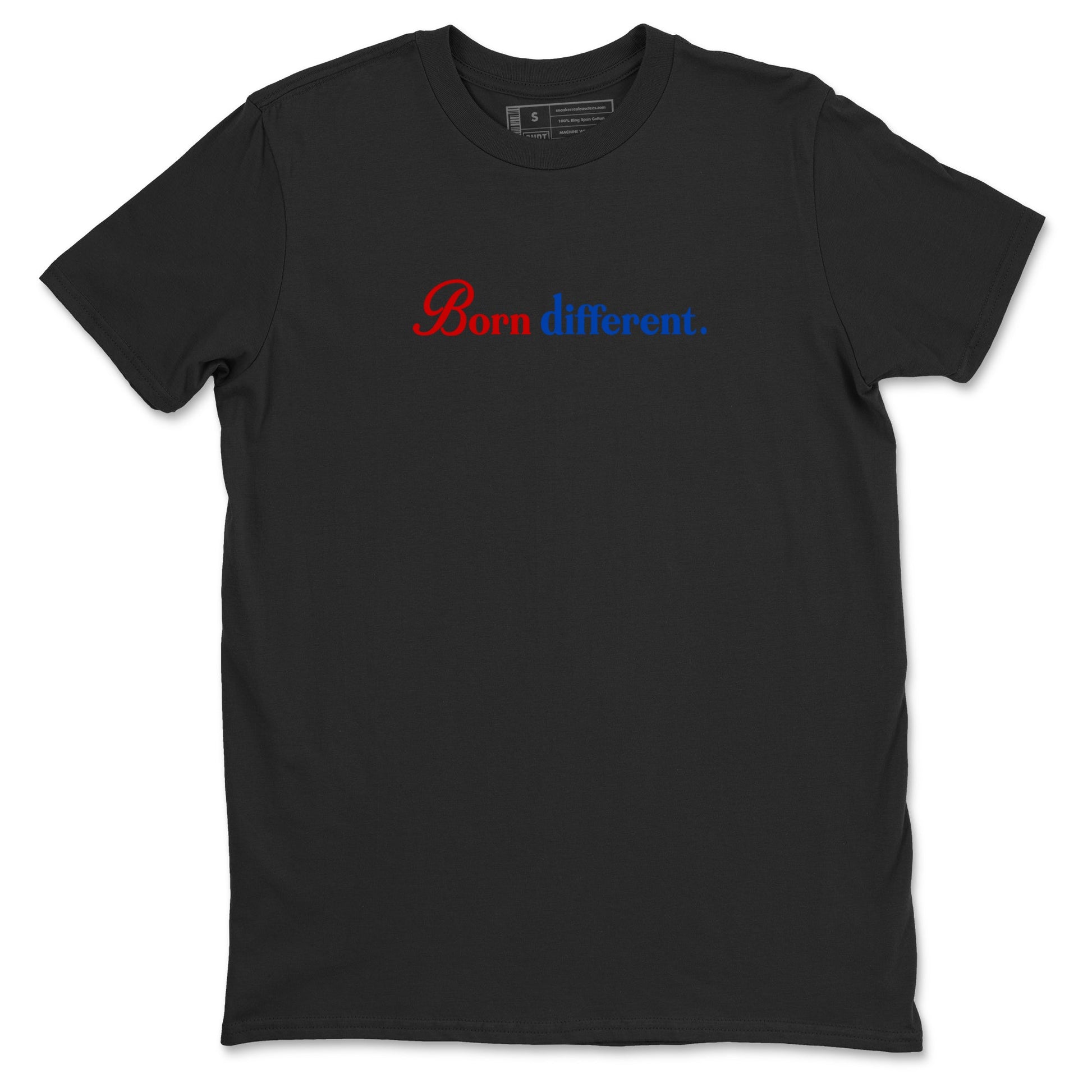 Sneaker match tees – Sneaker Tees To Match Jordan 4 Retro Rare Air Shoes – Born Different Tee Black 2