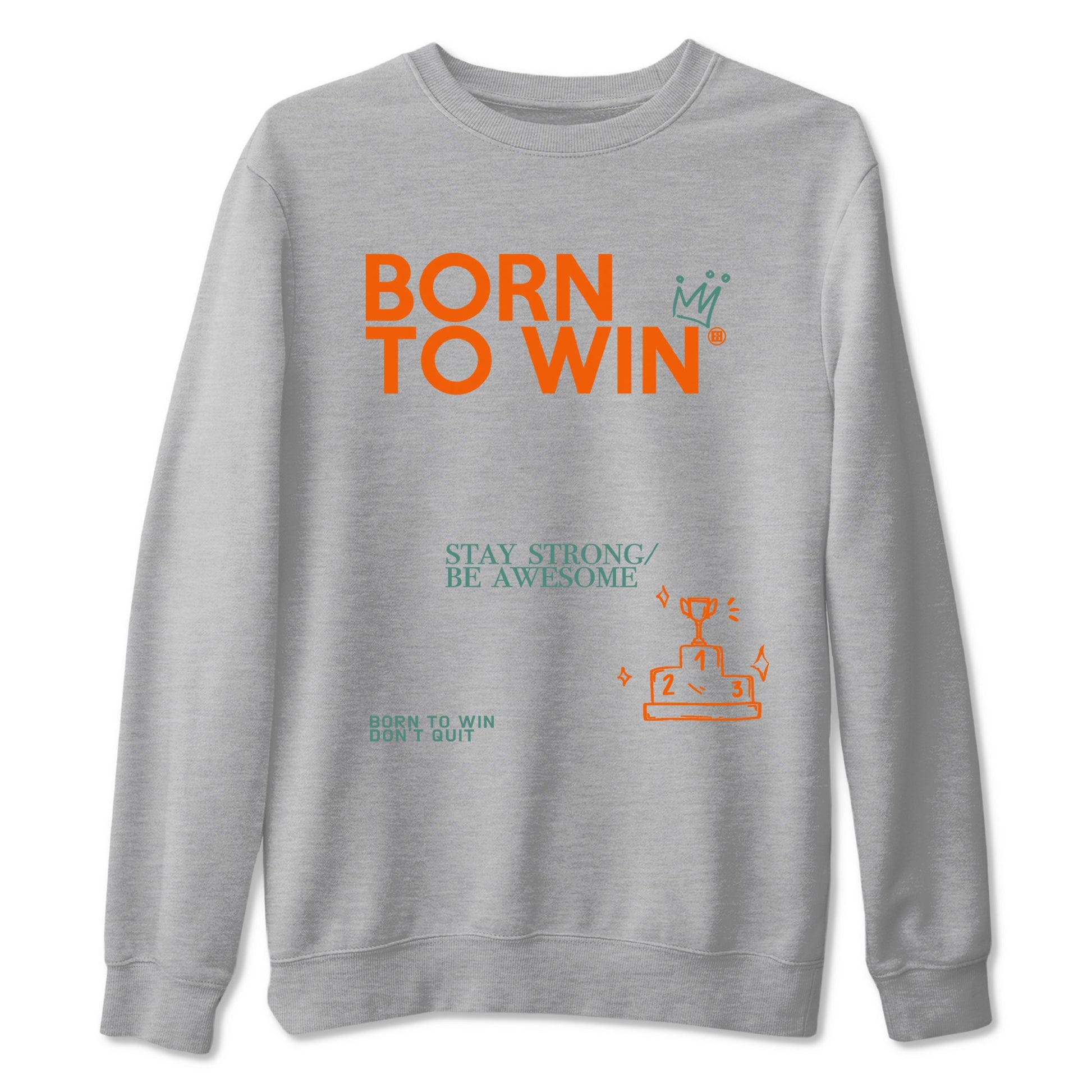 Dunk Low Ceramic shirts to match jordans Born To Win sneaker match tees Dunk Ceramic match shoes to clothes SNRT Sneaker Tees unisex cotton Heather Grey 2 shirts