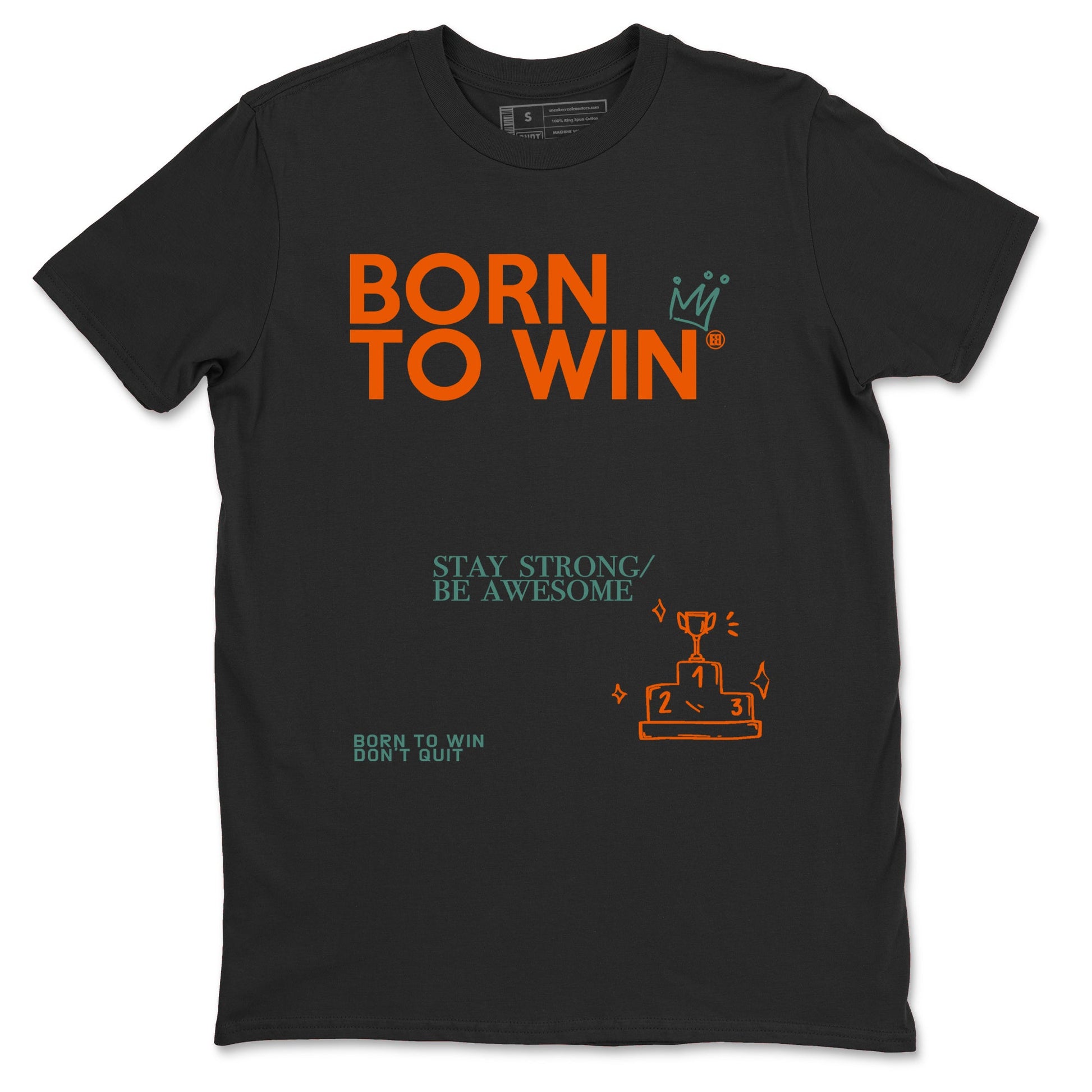 Dunk Low Ceramic shirts to match jordans Born To Win sneaker match tees Dunk Ceramic match shoes to clothes SNRT Sneaker Tees unisex cotton Black 2 shirts