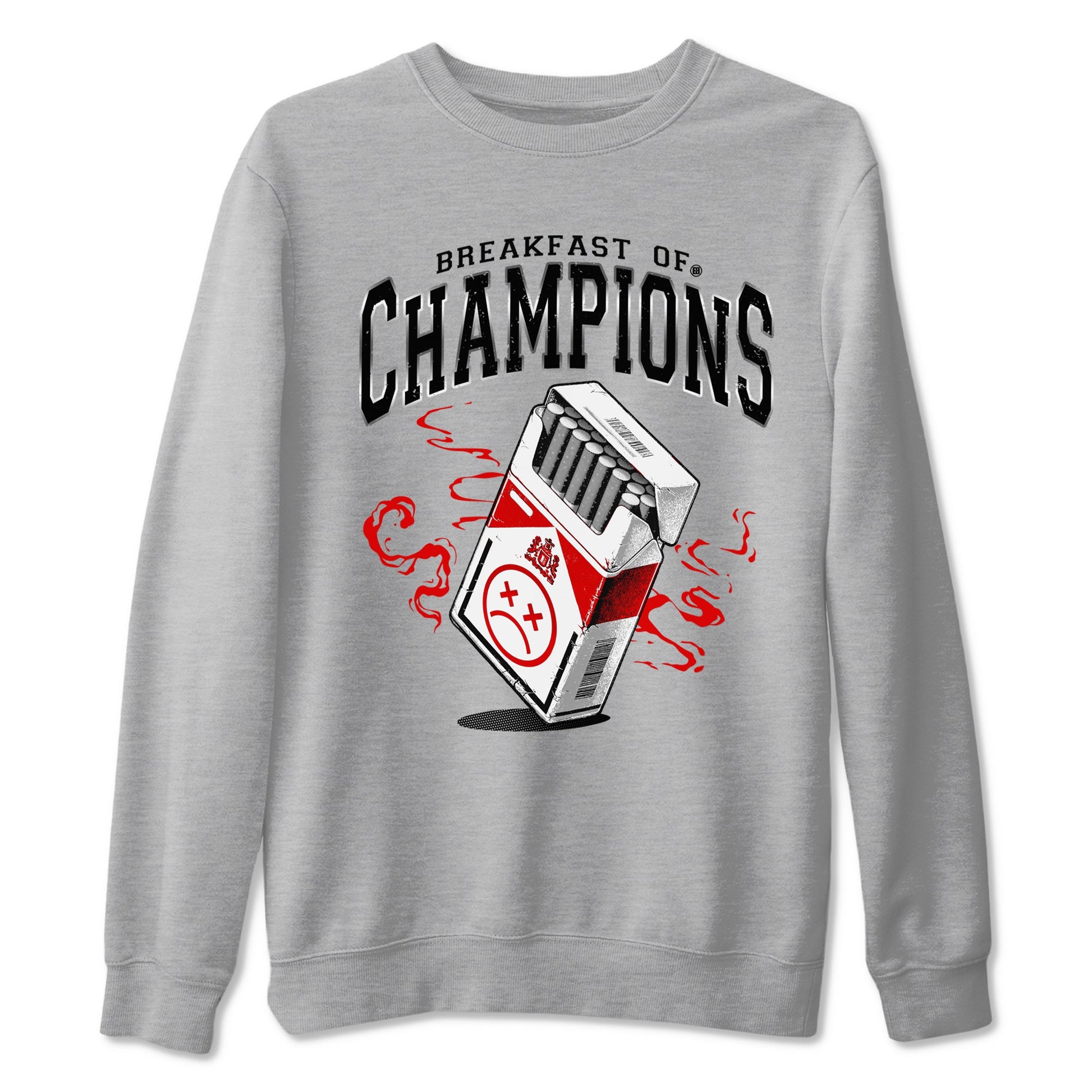 5s Black Metallic Reimagined shirts to match jordans Breakfast Of Champions best t shirts to wear with jordans AJ5 Retro OG Reimagined match shoes to clothes SNRT Sneaker Tees unisex cotton Heather Grey 2 shirts