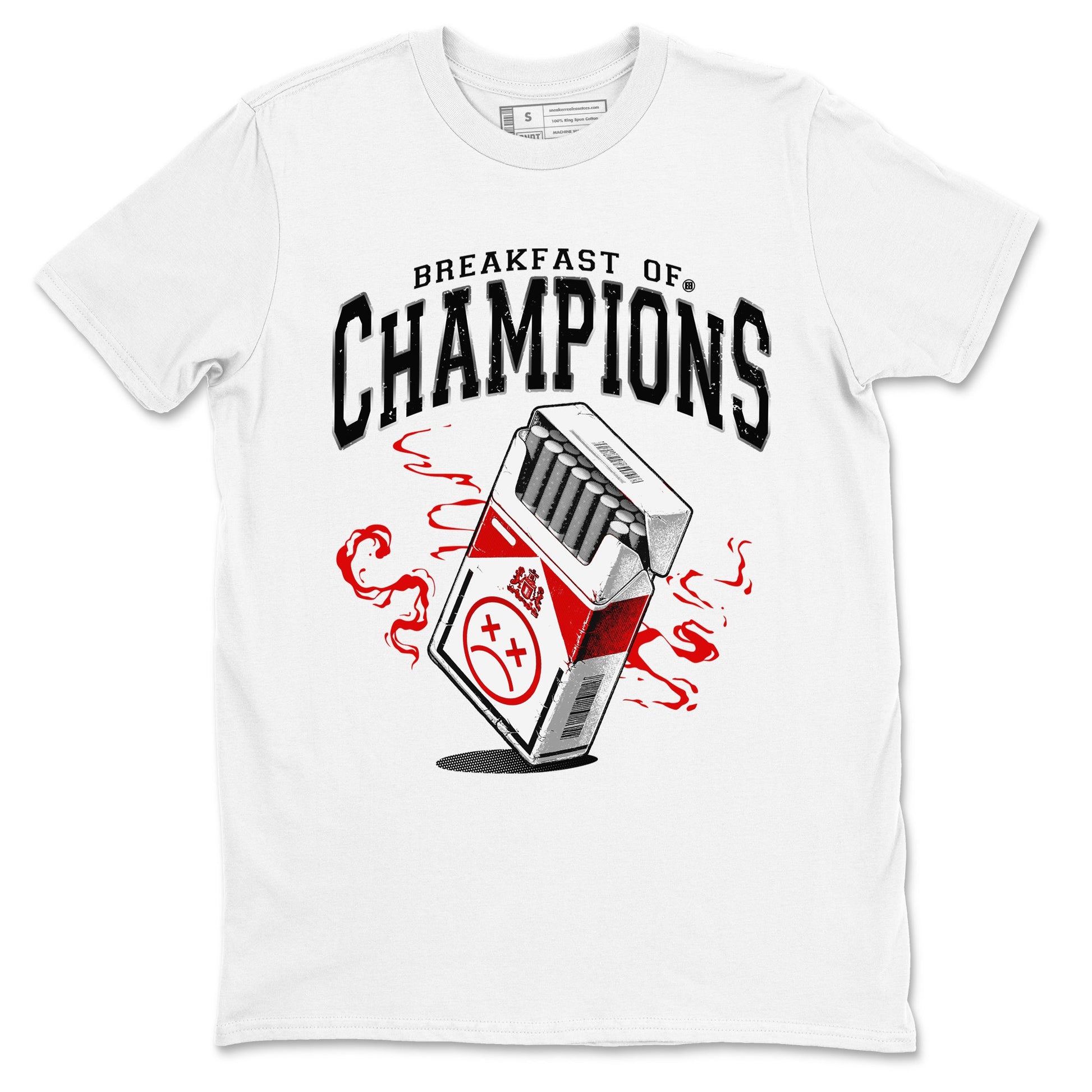5s Black Metallic Reimagined shirts to match jordans Breakfast Of Champions best t shirts to wear with jordans AJ5 Retro OG Reimagined match shoes to clothes SNRT Sneaker Tees unisex cotton White 2 shirts