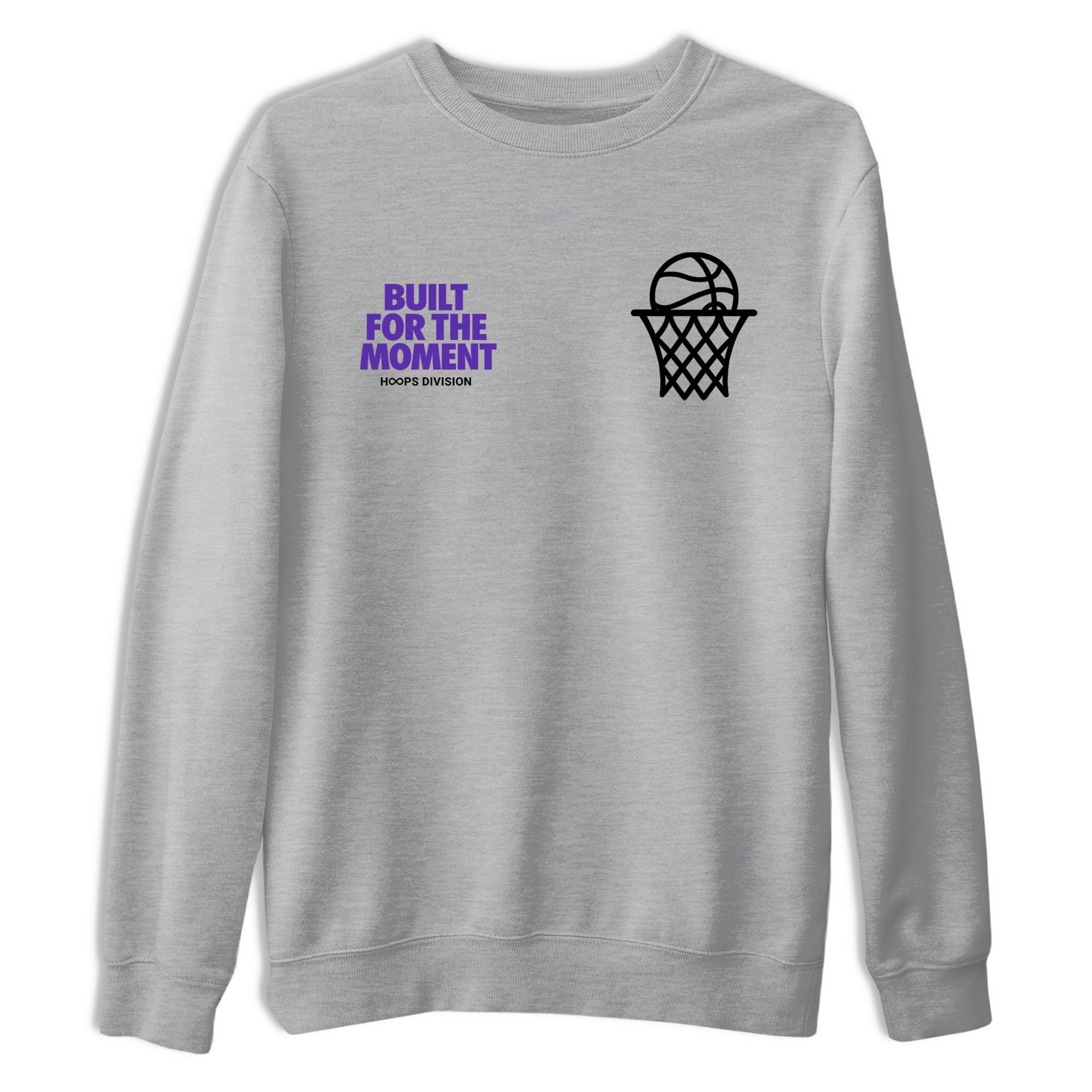 Sneaker Threads – Sneaker Tees To Match Nike KB 9 Hyper Grape – Built For The Moment Graphic Tee Heather Grey 2. Perfect for purple basketball sneaker releases and legacy-inspired colorways for 2025 hoopers.