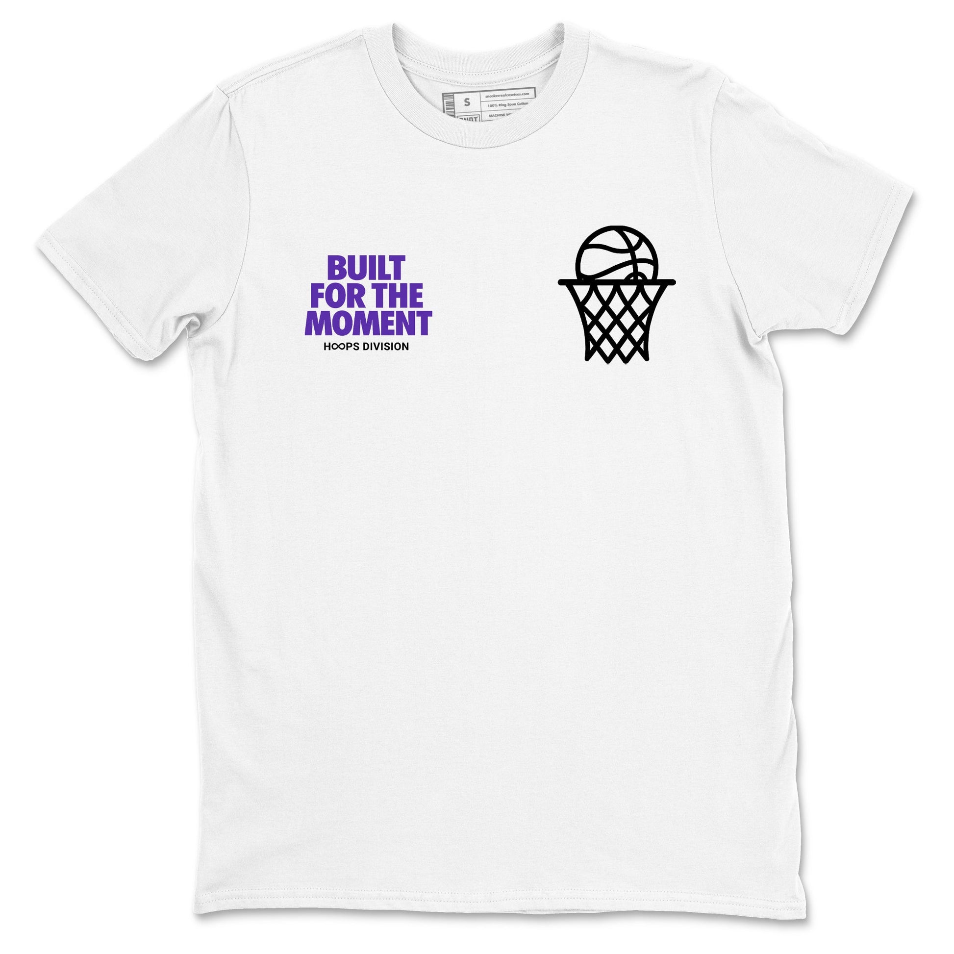 Sneaker Threads – Sneaker Tees To Match Nike KB 9 Hyper Grape – Built For The Moment Graphic Tee White 2. Perfect for purple basketball sneaker releases and legacy-inspired colorways for 2025 hoopers.
