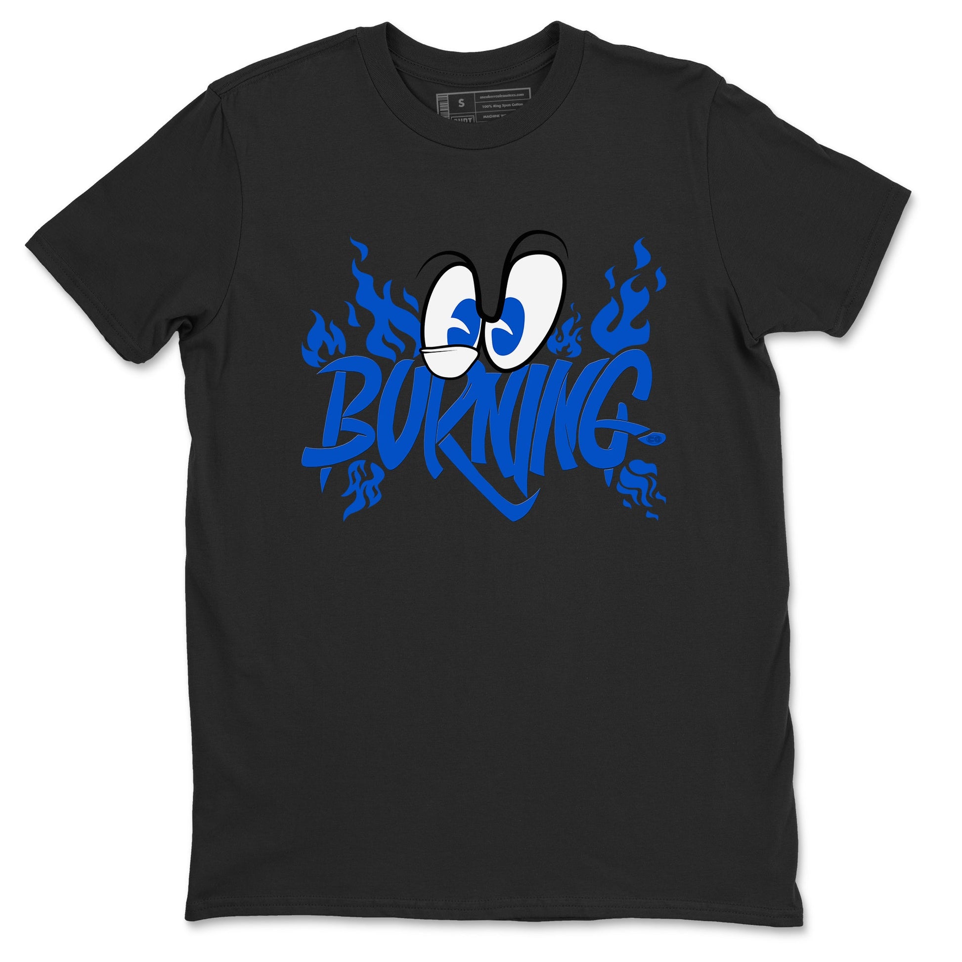 Yeezy Slide Azure shirts to match jordans Burning sneaker match tees Yeezy Slide Azure SNRT Sneaker Tees streetwear brand Black 2 unisex cotton tee