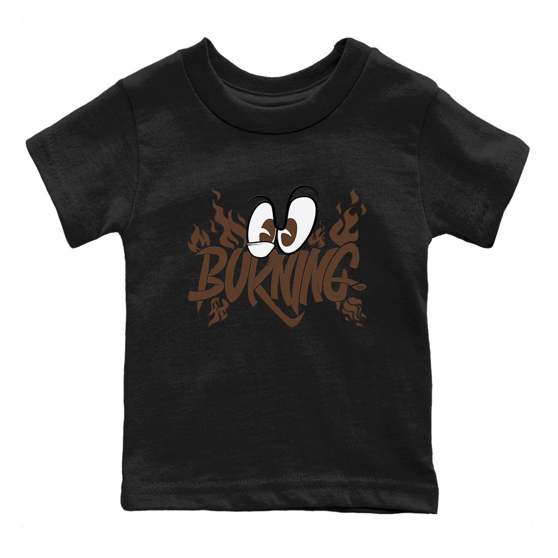 Yeezy Slide Flax shirts to match jordans Burning sneaker match tees Yeezy Slide Flax SNRT Sneaker Tees streetwear brand Baby and Youth Black 2 cotton tee