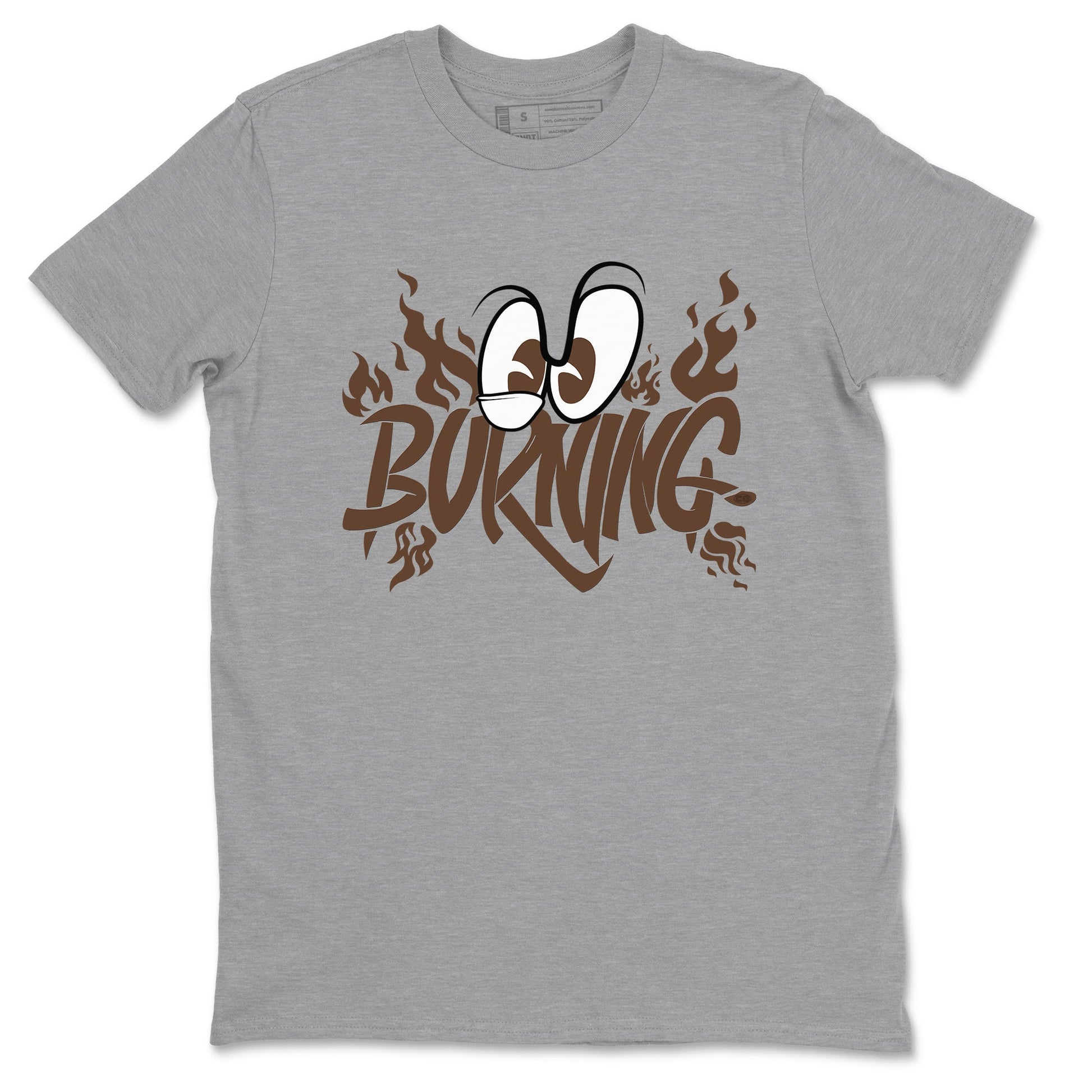 Yeezy Slide Flax shirts to match jordans Burning sneaker match tees Yeezy Slide Flax SNRT Sneaker Tees streetwear brand Heather Grey 2 unisex cotton tee