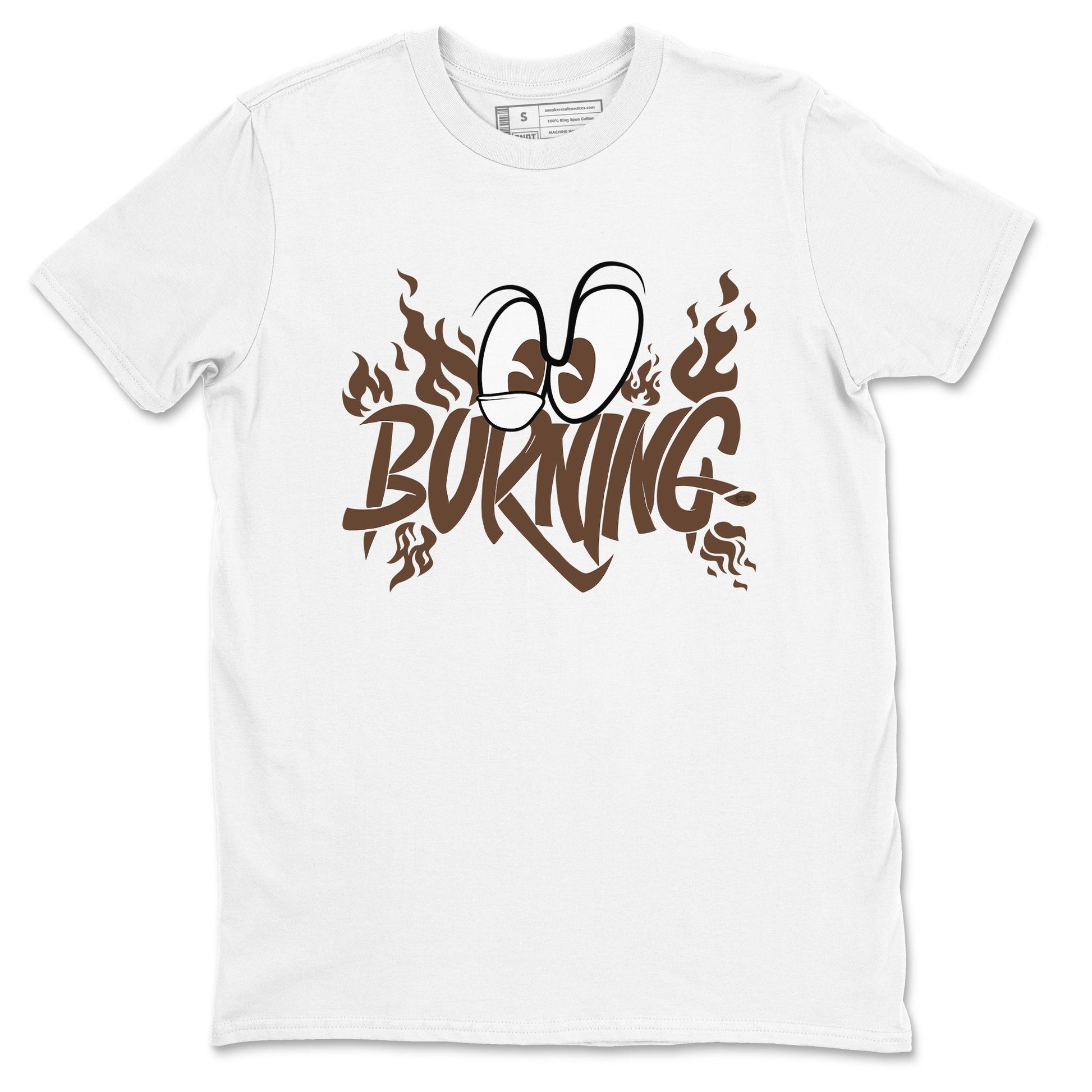 Yeezy Slide Flax shirts to match jordans Burning sneaker match tees Yeezy Slide Flax SNRT Sneaker Tees streetwear brand White 2 unisex cotton tee