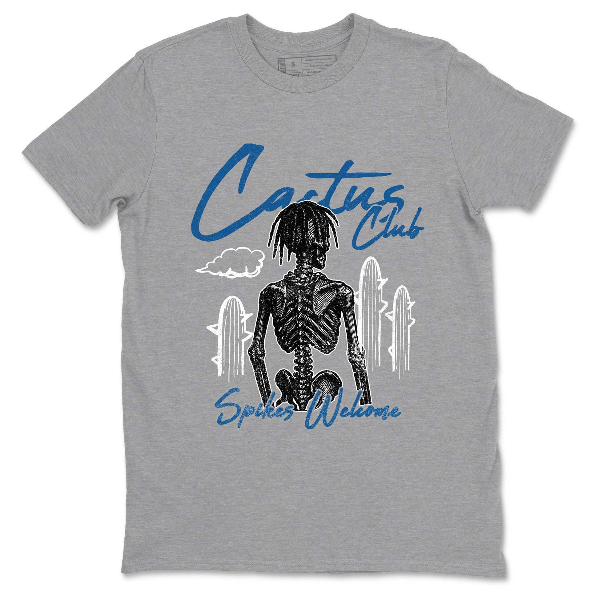 Sneaker match tees – Sneaker Tees To Match Air Jordan 1 Travis Scott Fragment Shoes – Cactus Club Tee Heather Grey 2