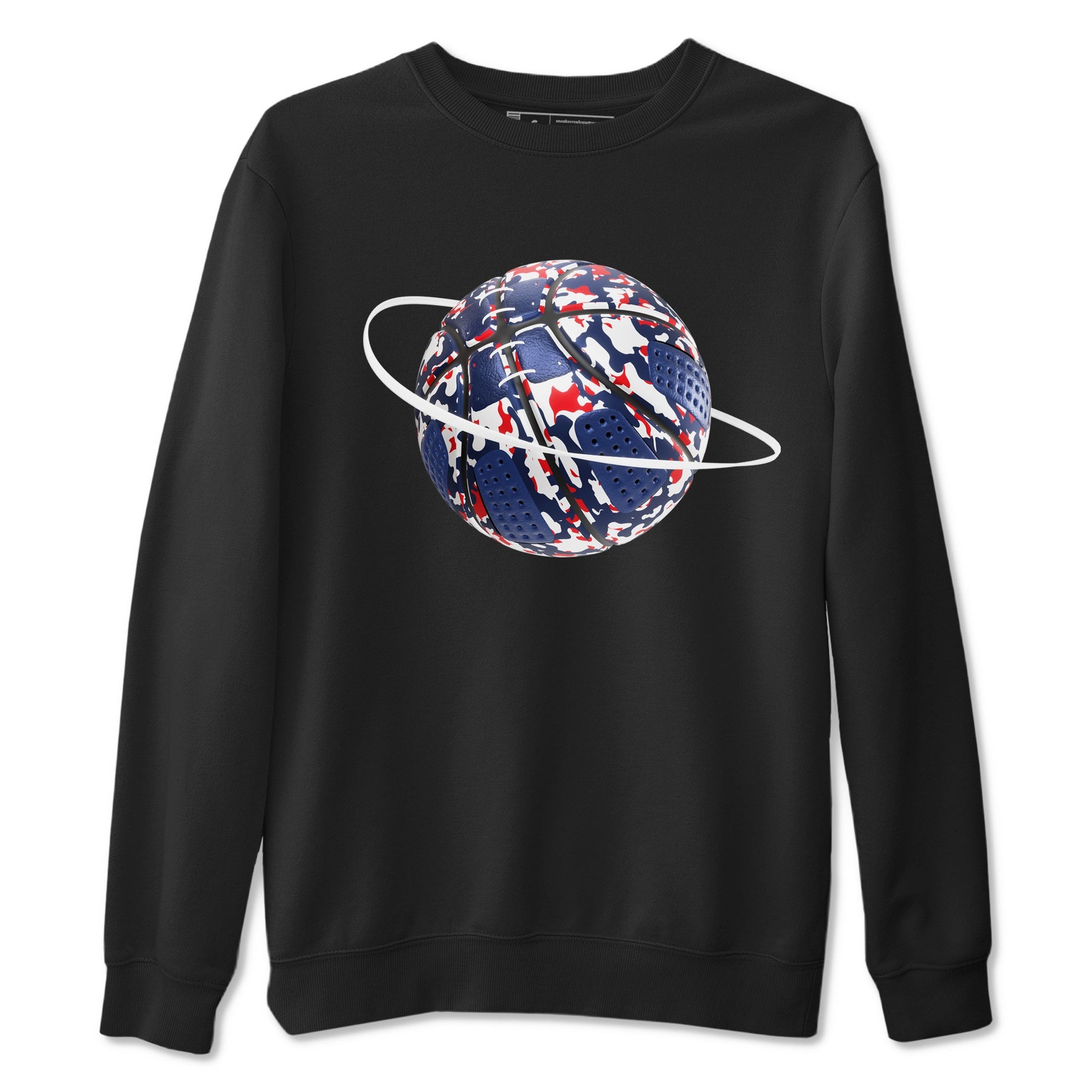 6s White And Midnight Navy shirts to match jordans Camo Basketball Planet sneaker match tees Air Jordan 6 White And Midnight Navy SNRT Sneaker Tees streetwear brand Black 2 unisex cotton tee