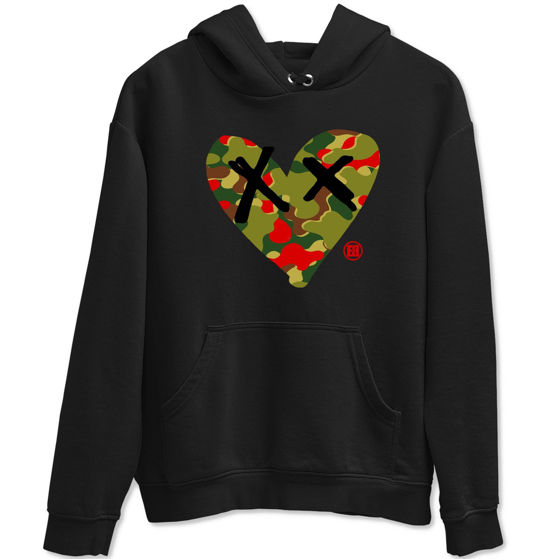 Air Max 90 Reverse Duck Camo shirts to match jordans Camo Heart best t shirts to wear with jordans Air Max 90 Reverse Duck Camo match shoes to clothes SNRT Sneaker Tees unisex cotton Black 2 shirts