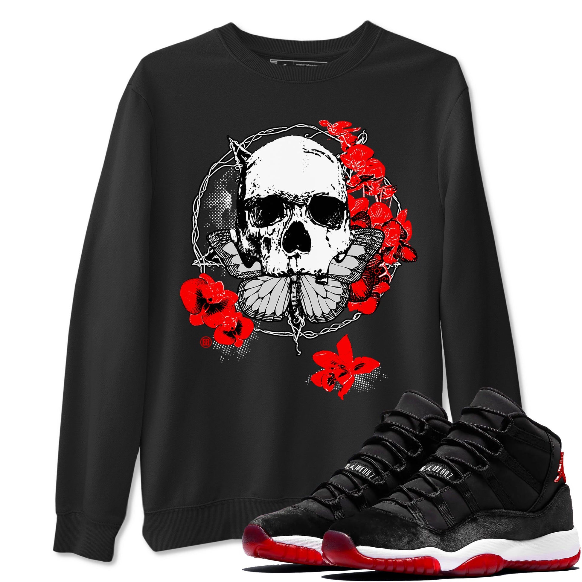 11s Bred Velvet shirts to match jordans Carpe Diem Skull sneaker match tees Air Jordan 11 Bred Velvet match shoes to clothes SNRT Sneaker Tees unisex cotton Black 1 shirts
