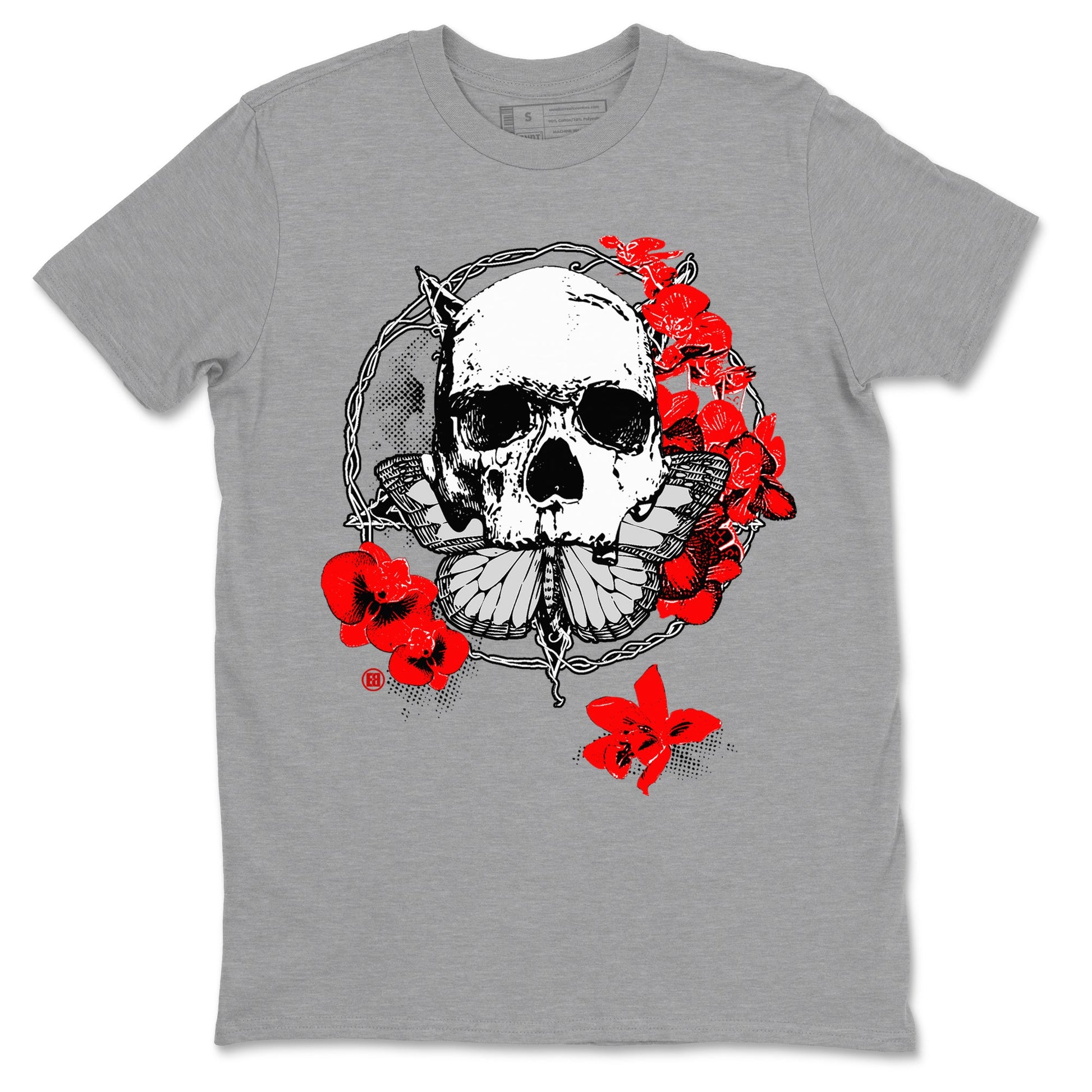 11s Bred Velvet shirts to match jordans Carpe Diem Skull sneaker match tees Air Jordan 11 Bred Velvet match shoes to clothes SNRT Sneaker Tees unisex cotton Heather Grey 2 shirts